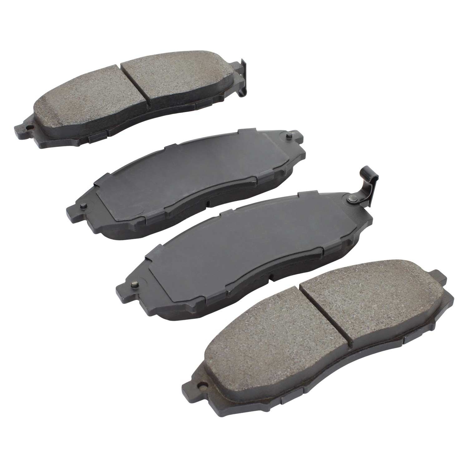 Angle View of Front Disc Brake Pad Set MPA 1000-0830C