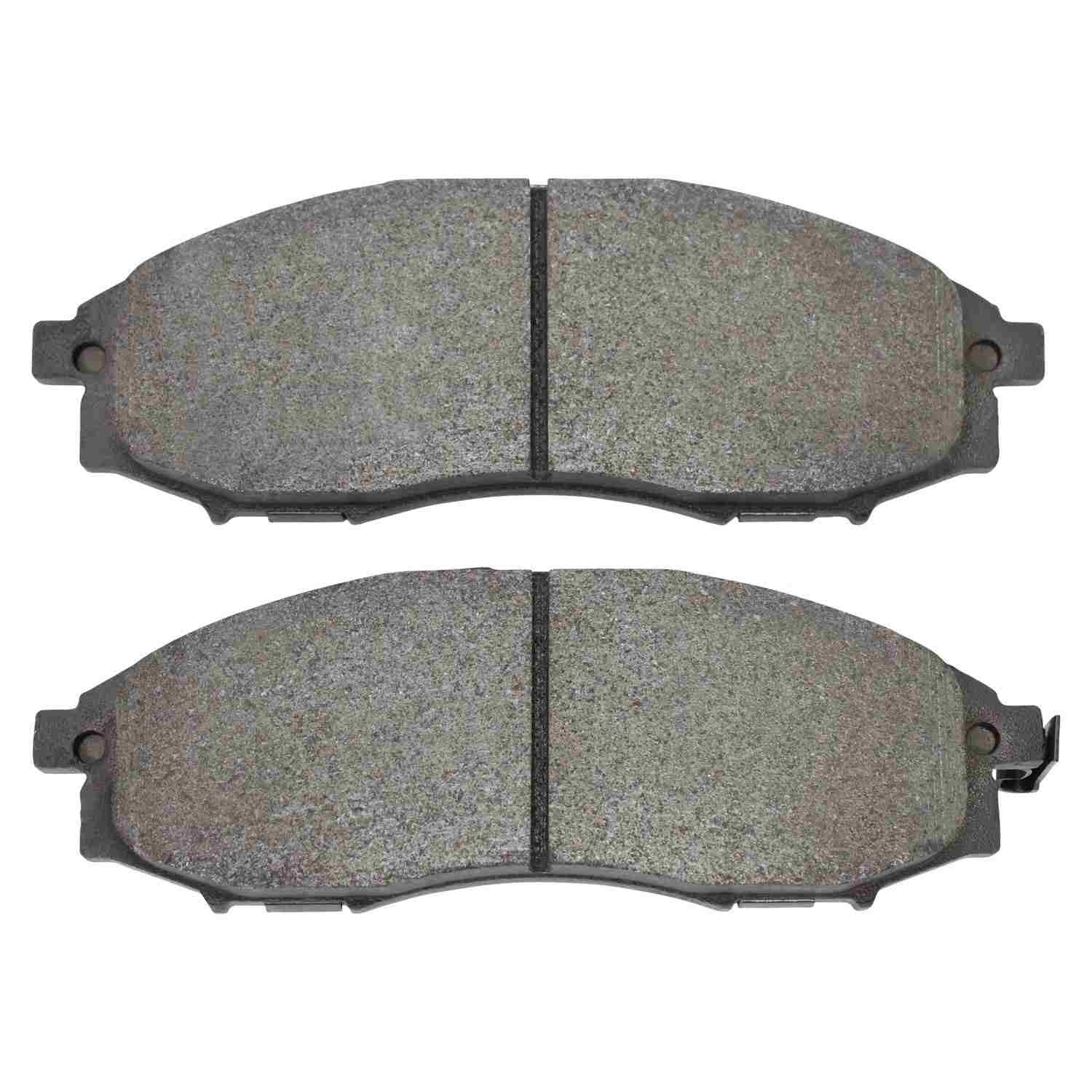 Front View of Front Disc Brake Pad Set MPA 1000-0830C