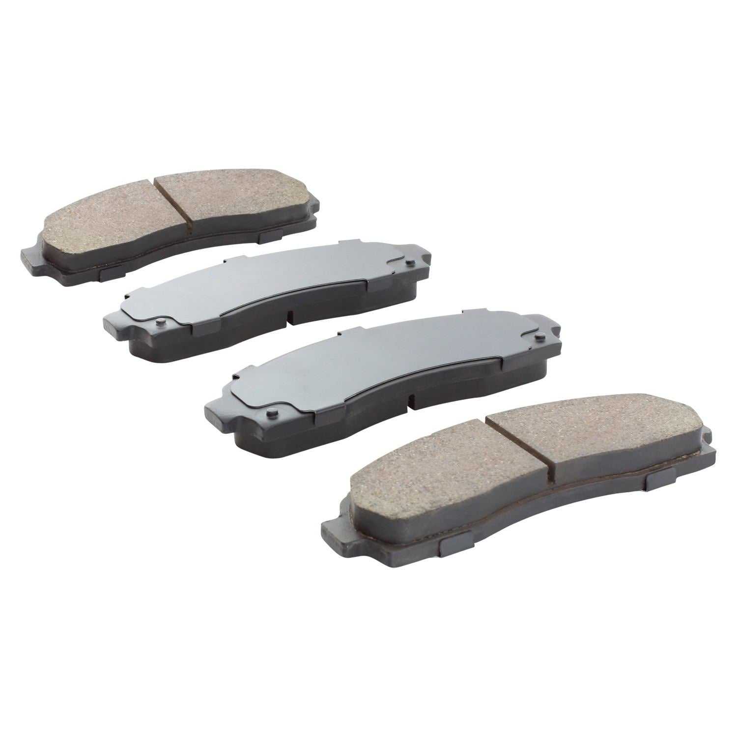 Angle View of Front Disc Brake Pad Set MPA 1000-0833C