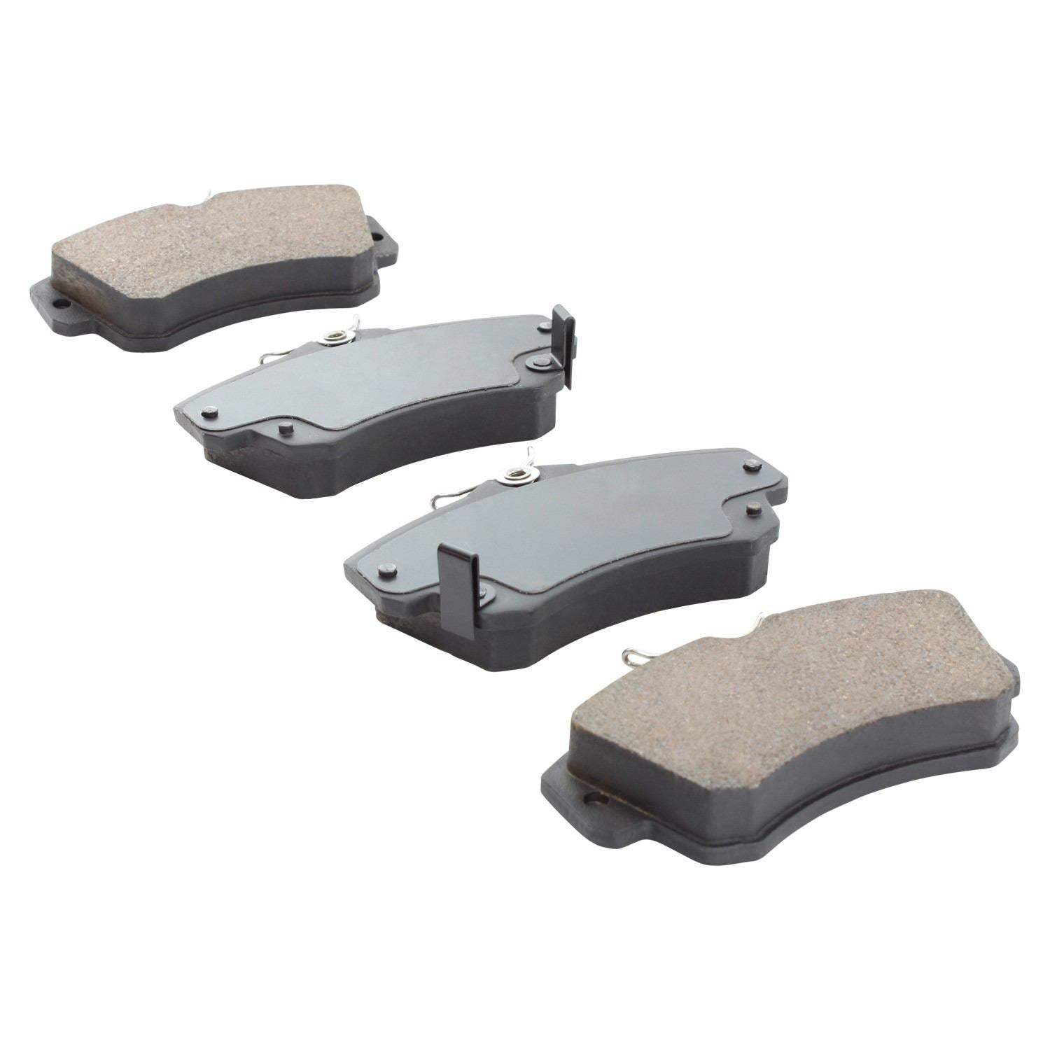 Angle View of Front Disc Brake Pad Set MPA 1000-0841C