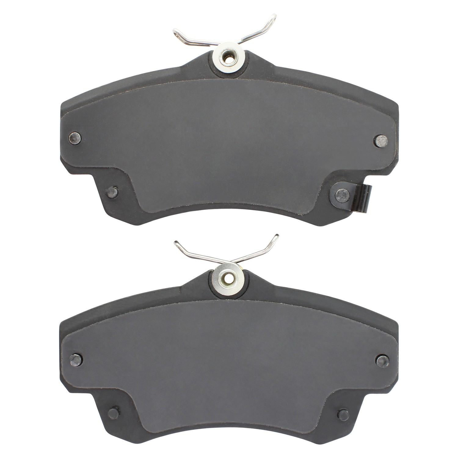 Back View of Front Disc Brake Pad Set MPA 1000-0841M