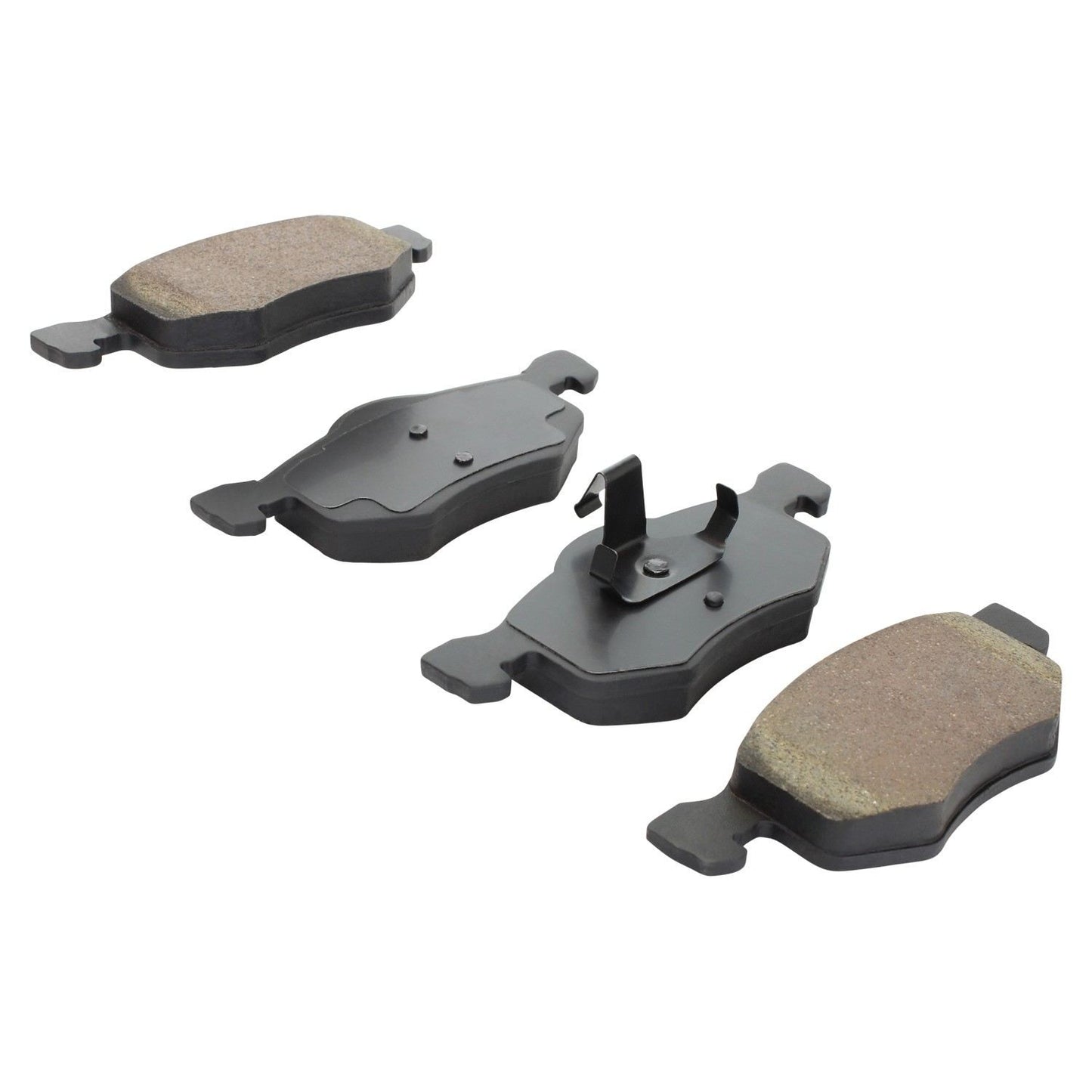 Angle View of Front Disc Brake Pad Set MPA 1000-0843C