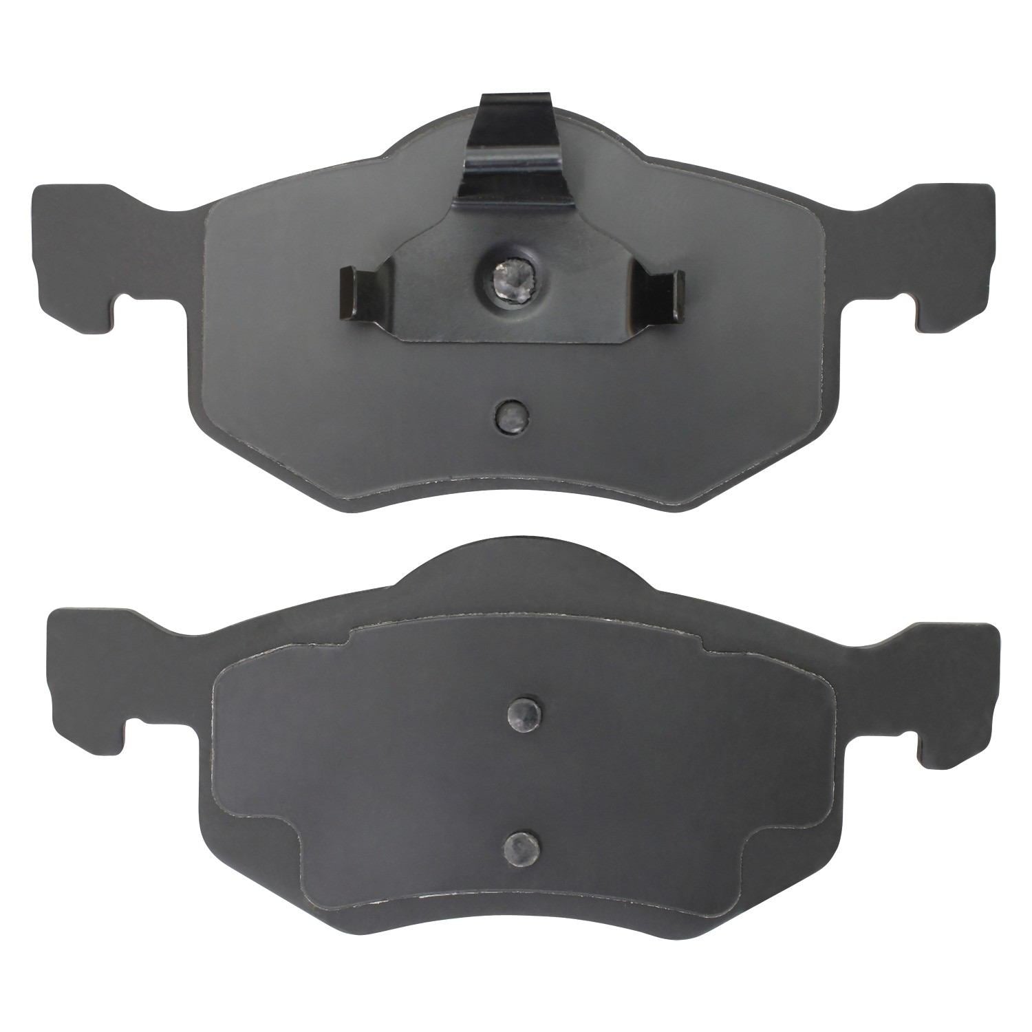 Back View of Front Disc Brake Pad Set MPA 1000-0843C