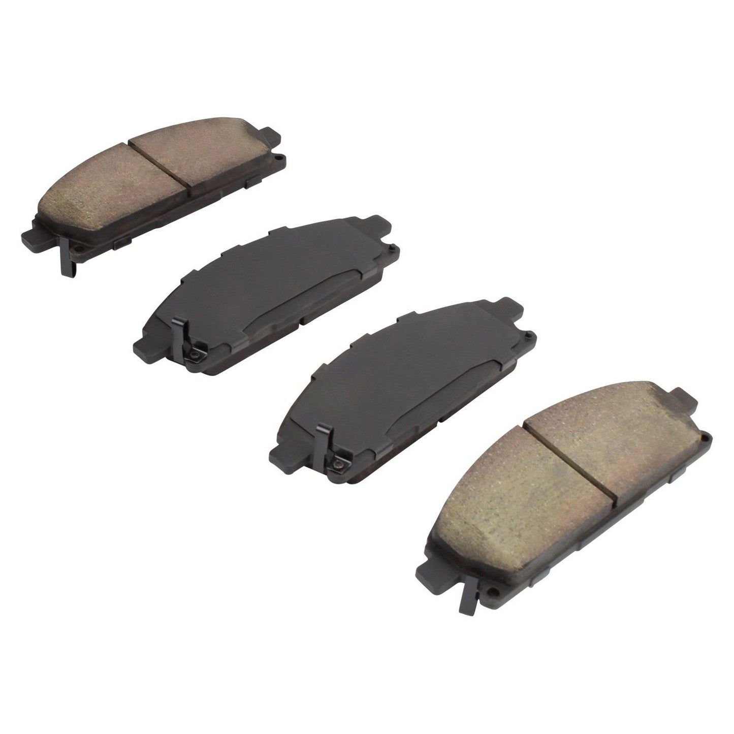 Angle View of Front Disc Brake Pad Set MPA 1000-0855C