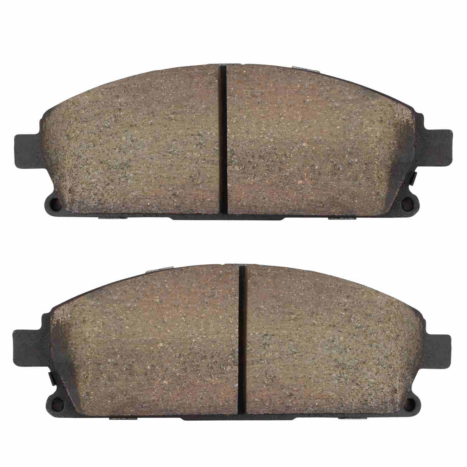 Front View of Front Disc Brake Pad Set MPA 1000-0855C