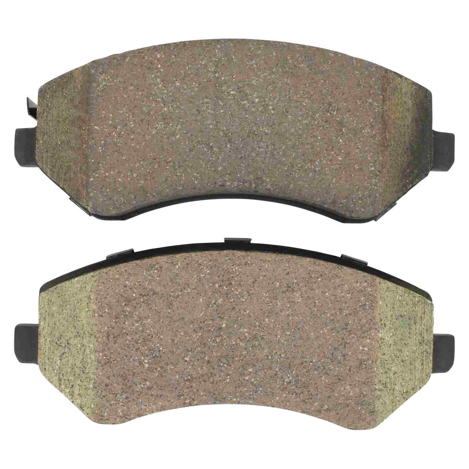 Front View of Front Disc Brake Pad Set MPA 1000-0856C