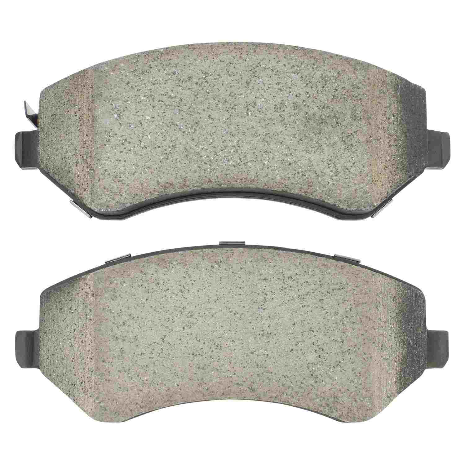 Front View of Front Disc Brake Pad Set MPA 1000-0856M