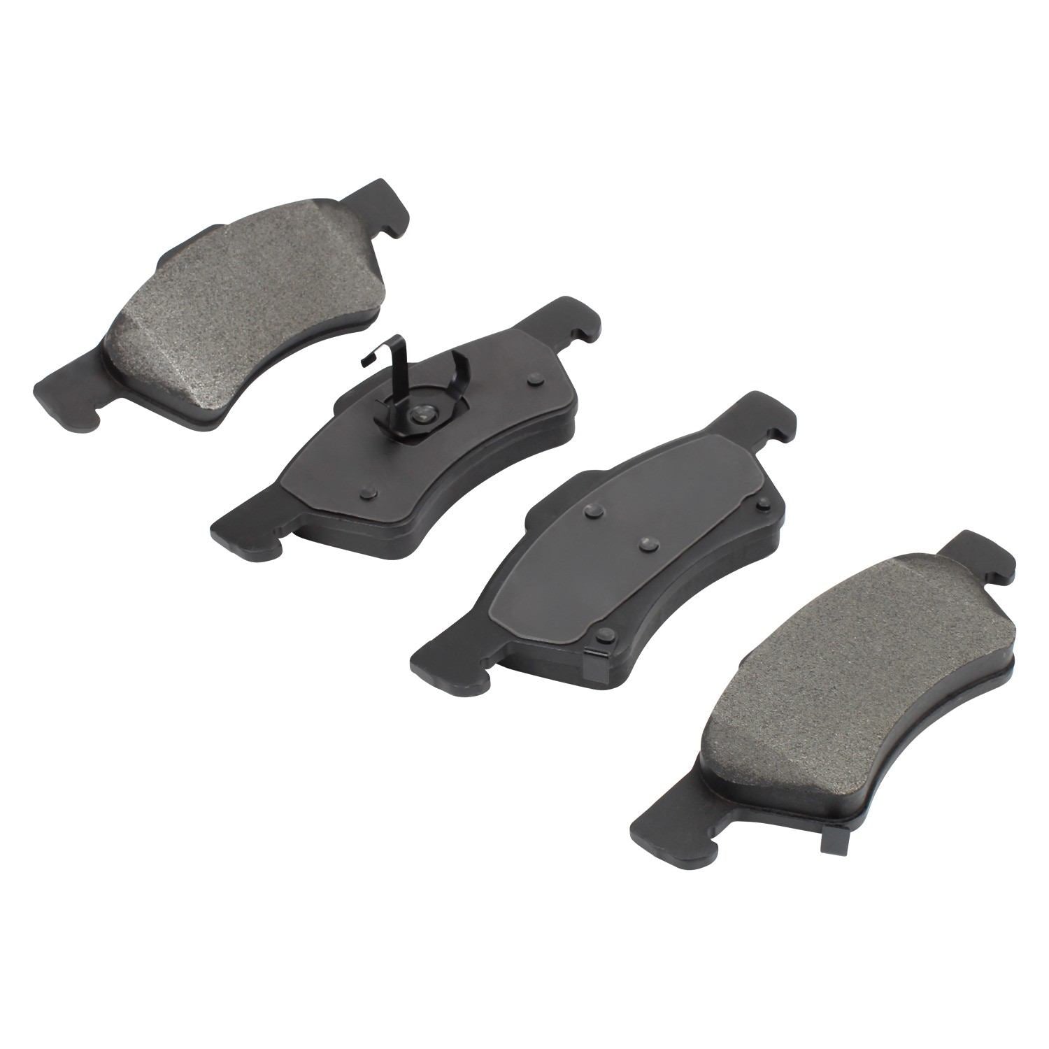 Angle View of Front Disc Brake Pad Set MPA 1000-0857C