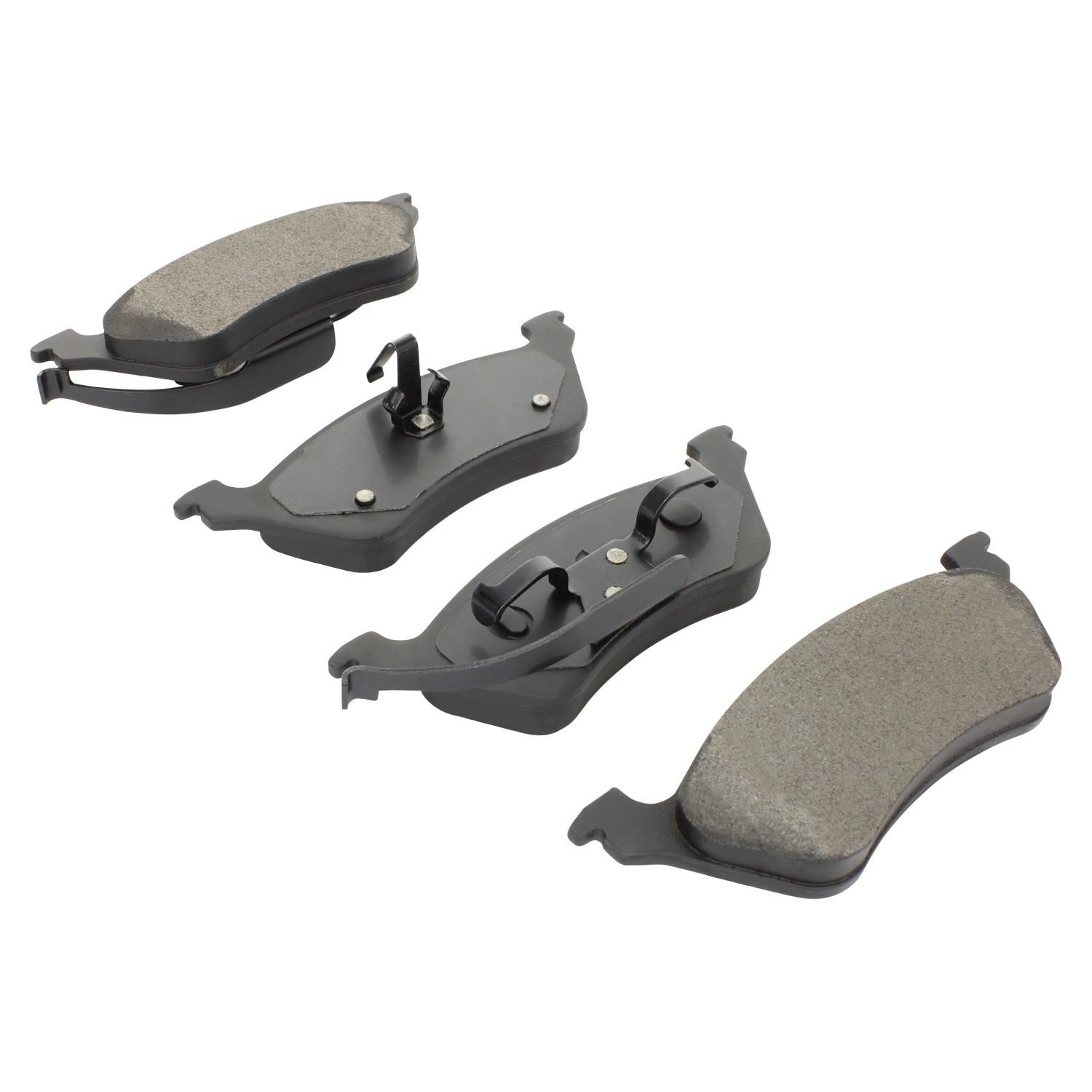 Angle View of Rear Disc Brake Pad Set MPA 1000-0858C