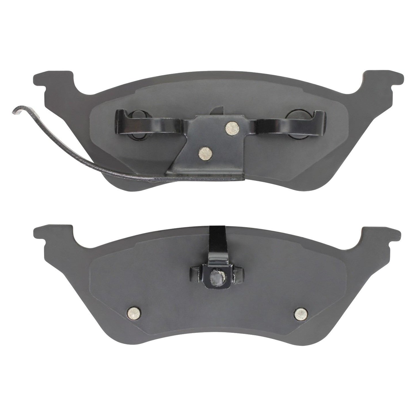 Back View of Rear Disc Brake Pad Set MPA 1000-0858C