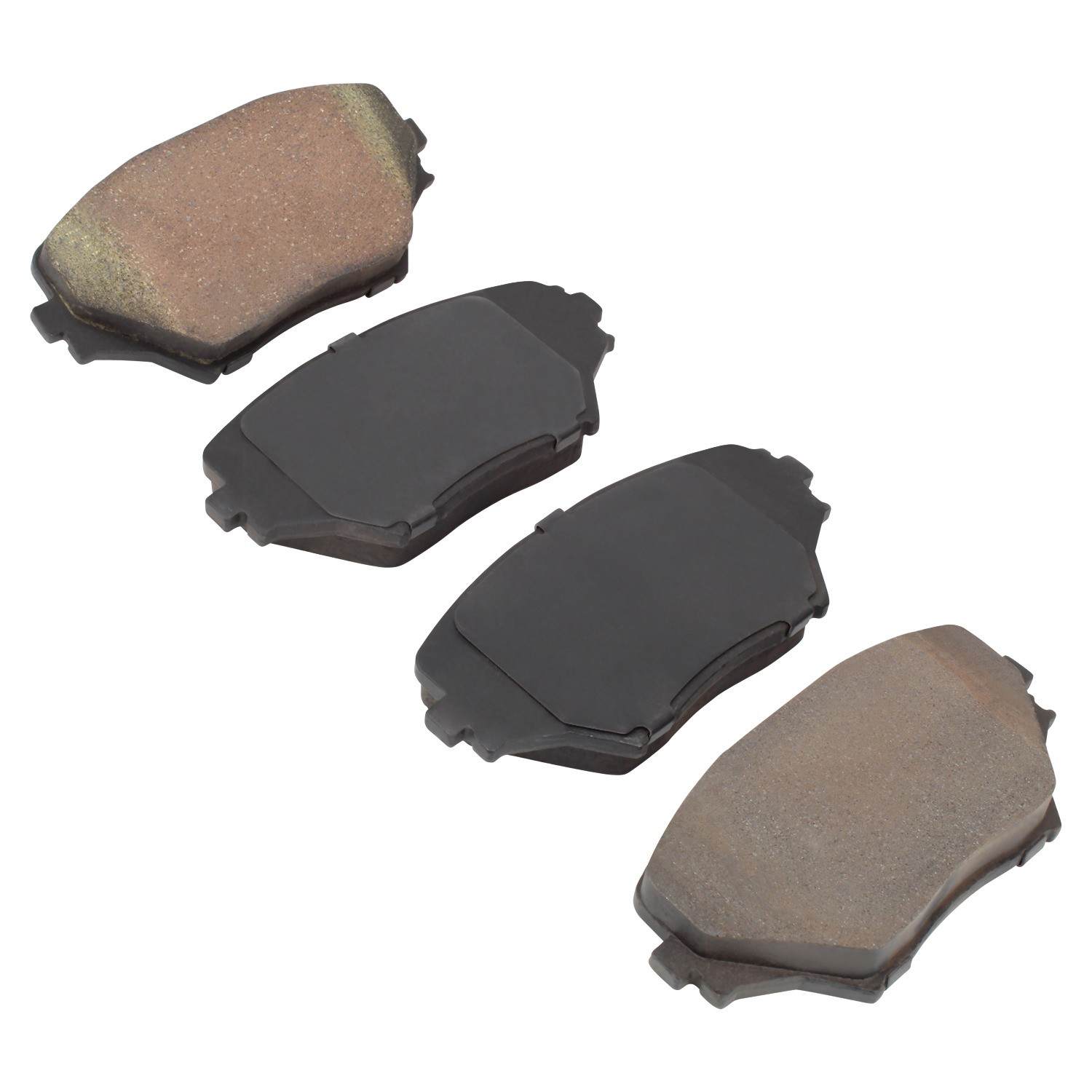 Angle View of Front Disc Brake Pad Set MPA 1000-0862C