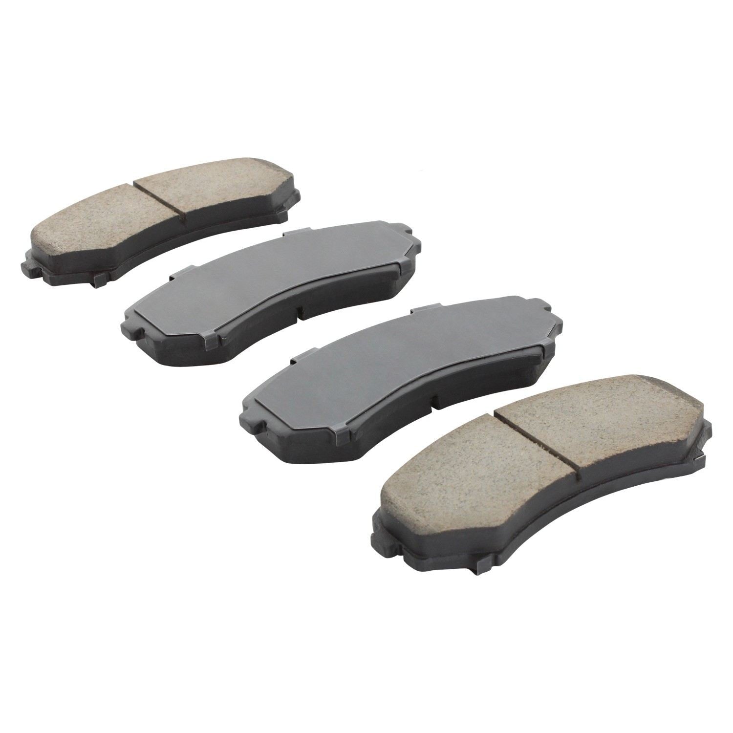 Angle View of Front Disc Brake Pad Set MPA 1000-0867C