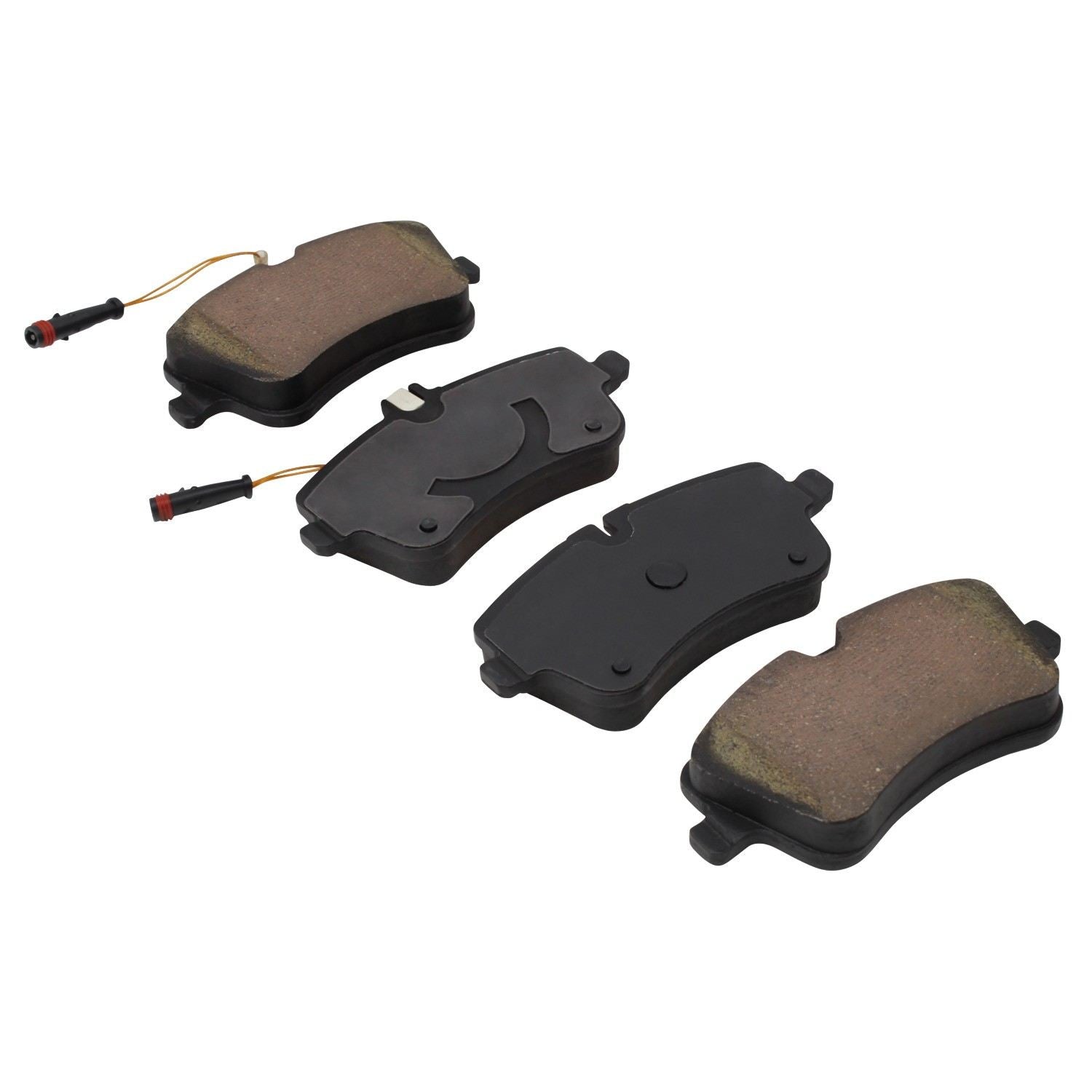 Angle View of Front Disc Brake Pad Set MPA 1000-0872C