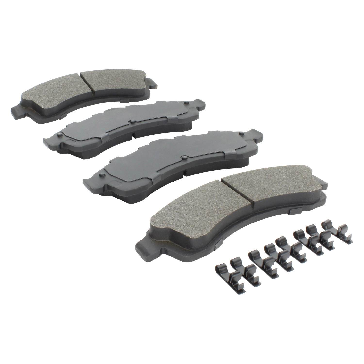 Angle View of Front Disc Brake Pad Set MPA 1000-0882M