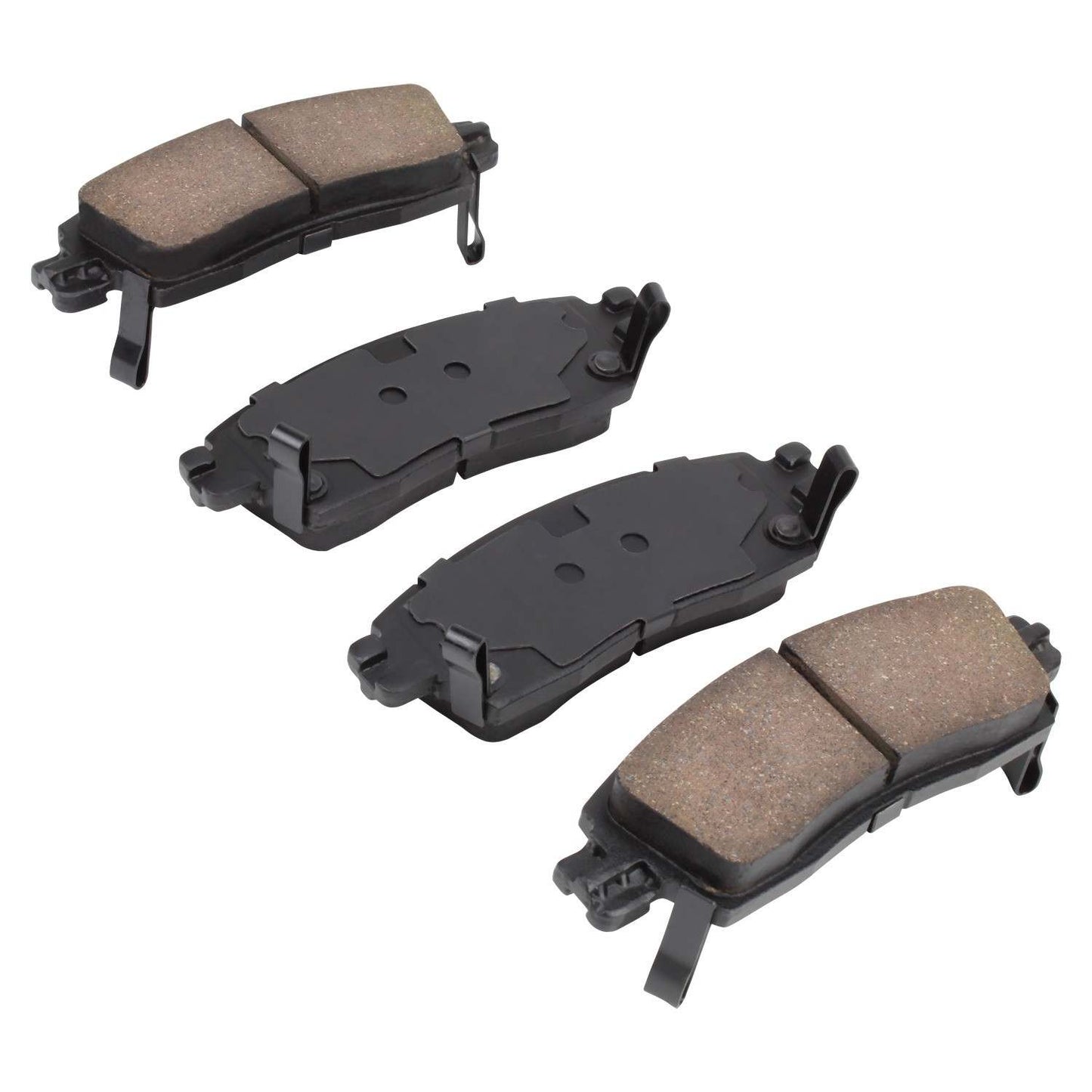 Angle View of Rear Disc Brake Pad Set MPA 1000-0883M