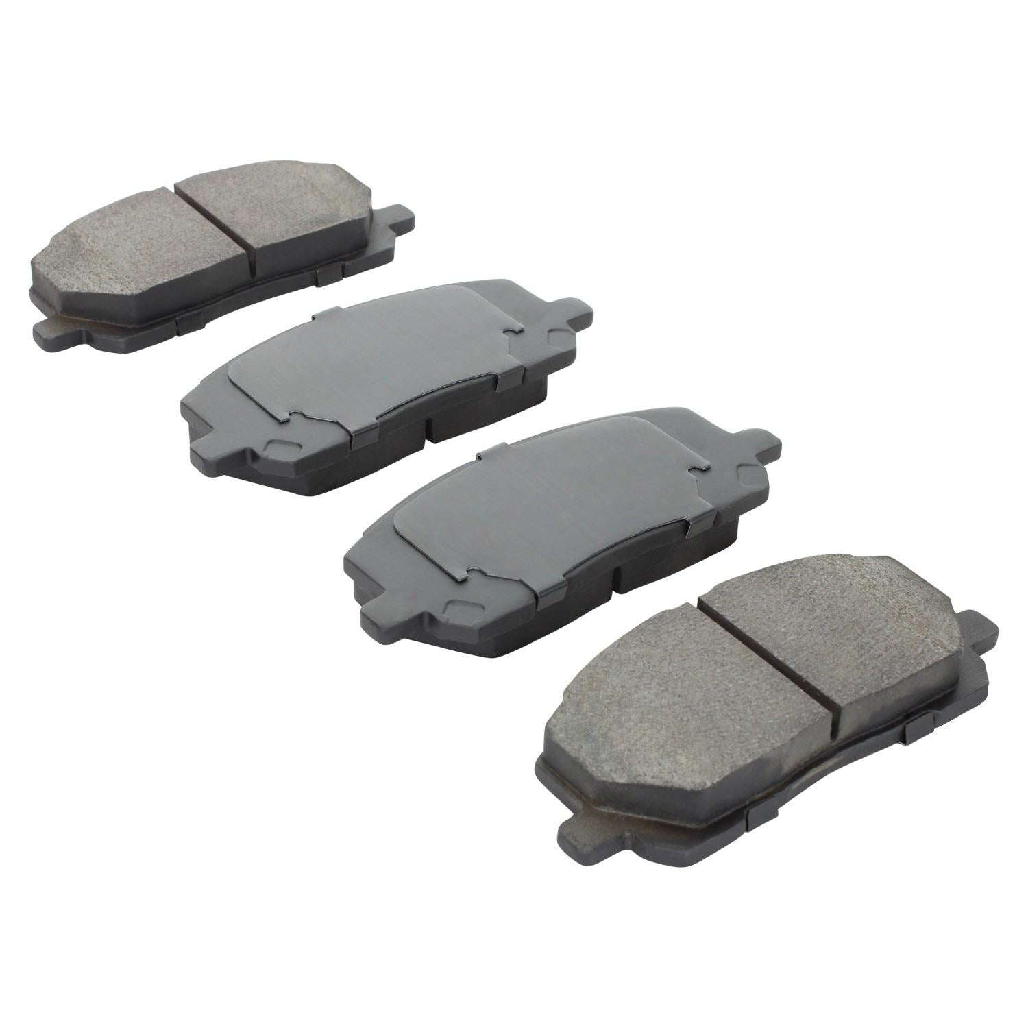 Angle View of Front Disc Brake Pad Set MPA 1000-0884C