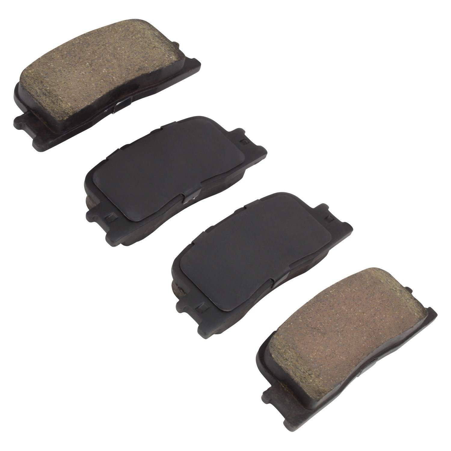 Angle View of Rear Disc Brake Pad Set MPA 1000-0885C