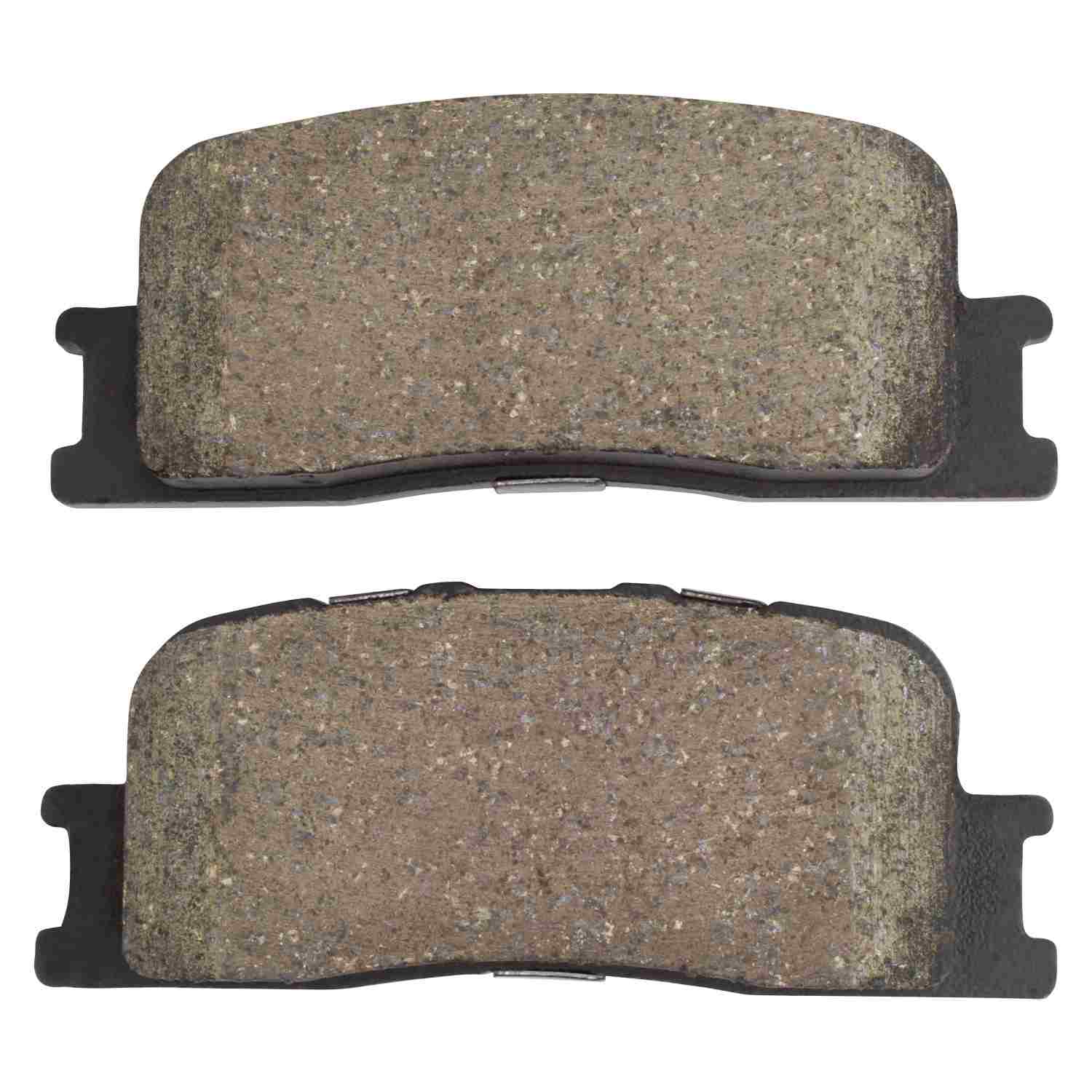 Front View of Rear Disc Brake Pad Set MPA 1000-0885C