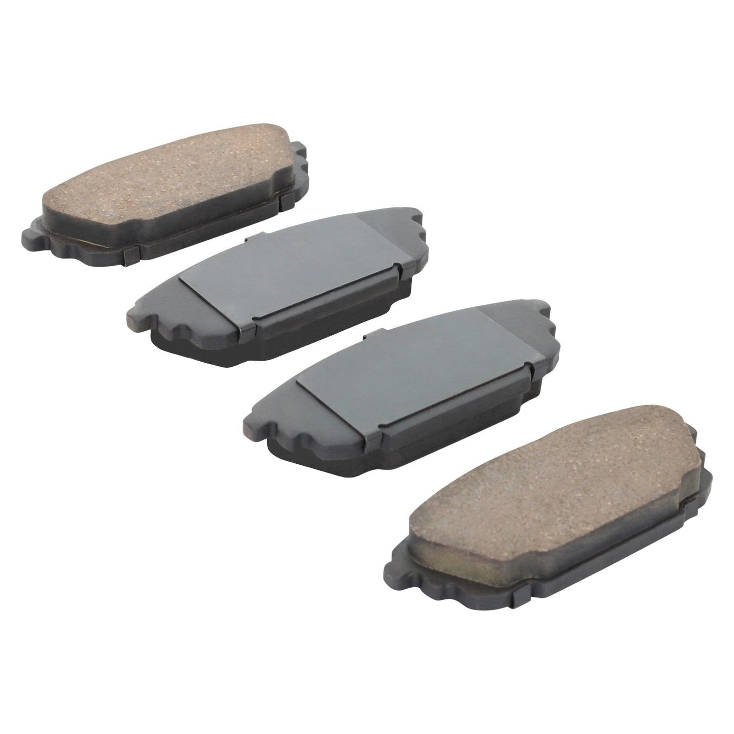 Angle View of Rear Disc Brake Pad Set MPA 1000-0892C