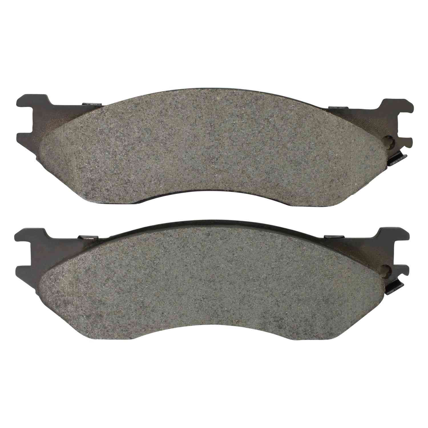 Front View of Front Disc Brake Pad Set MPA 1000-0897C