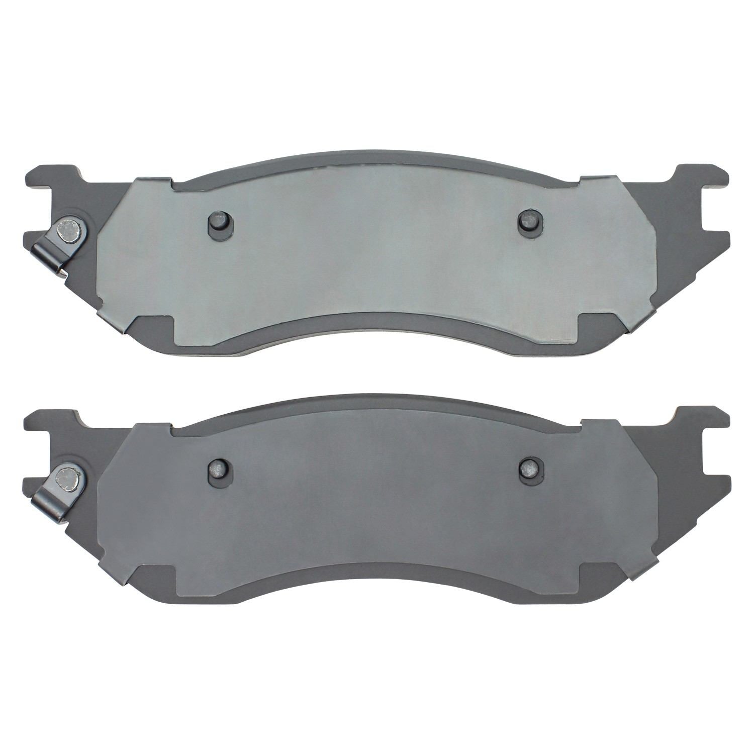 Back View of Front Disc Brake Pad Set MPA 1000-0897M