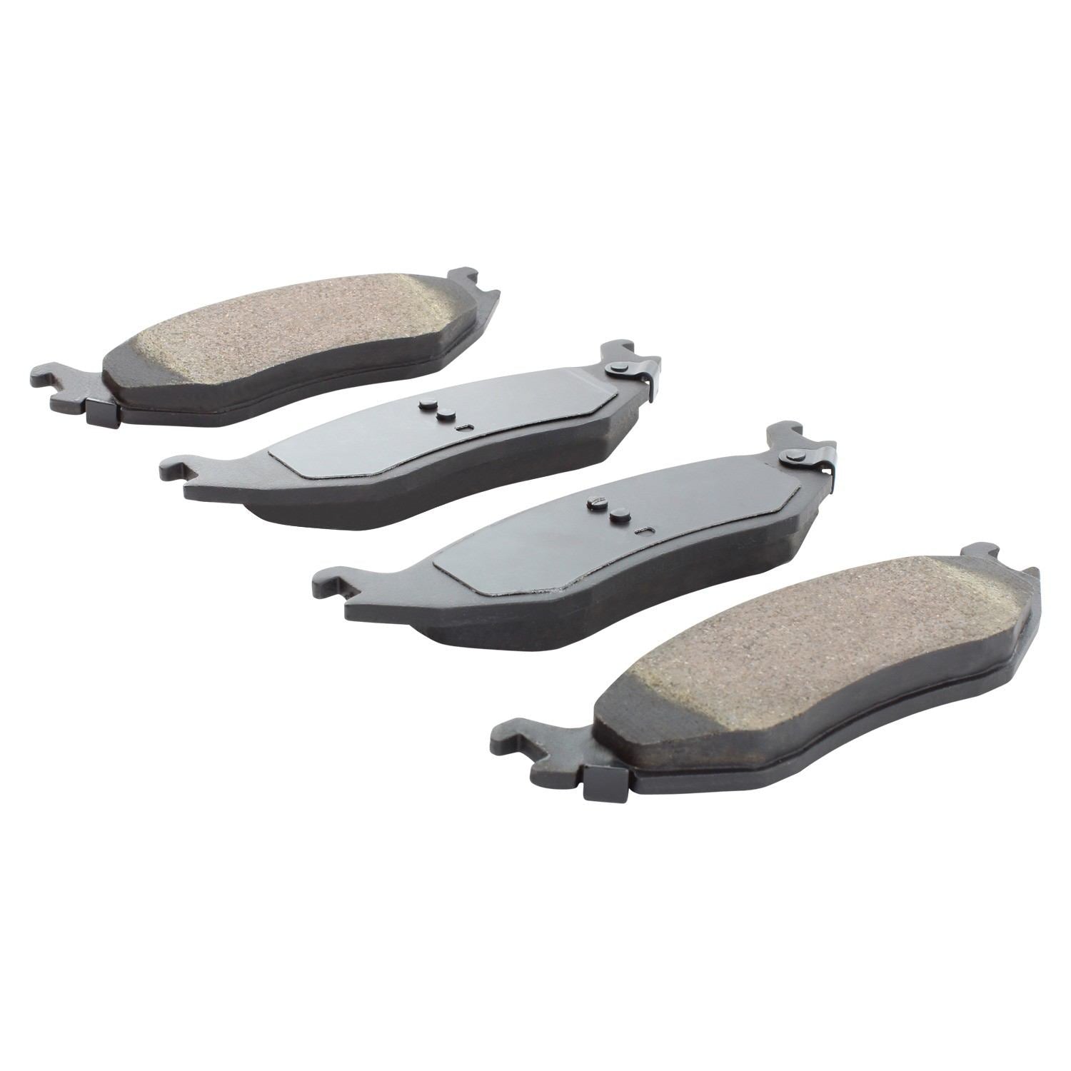 Angle View of Rear Disc Brake Pad Set MPA 1000-0898C