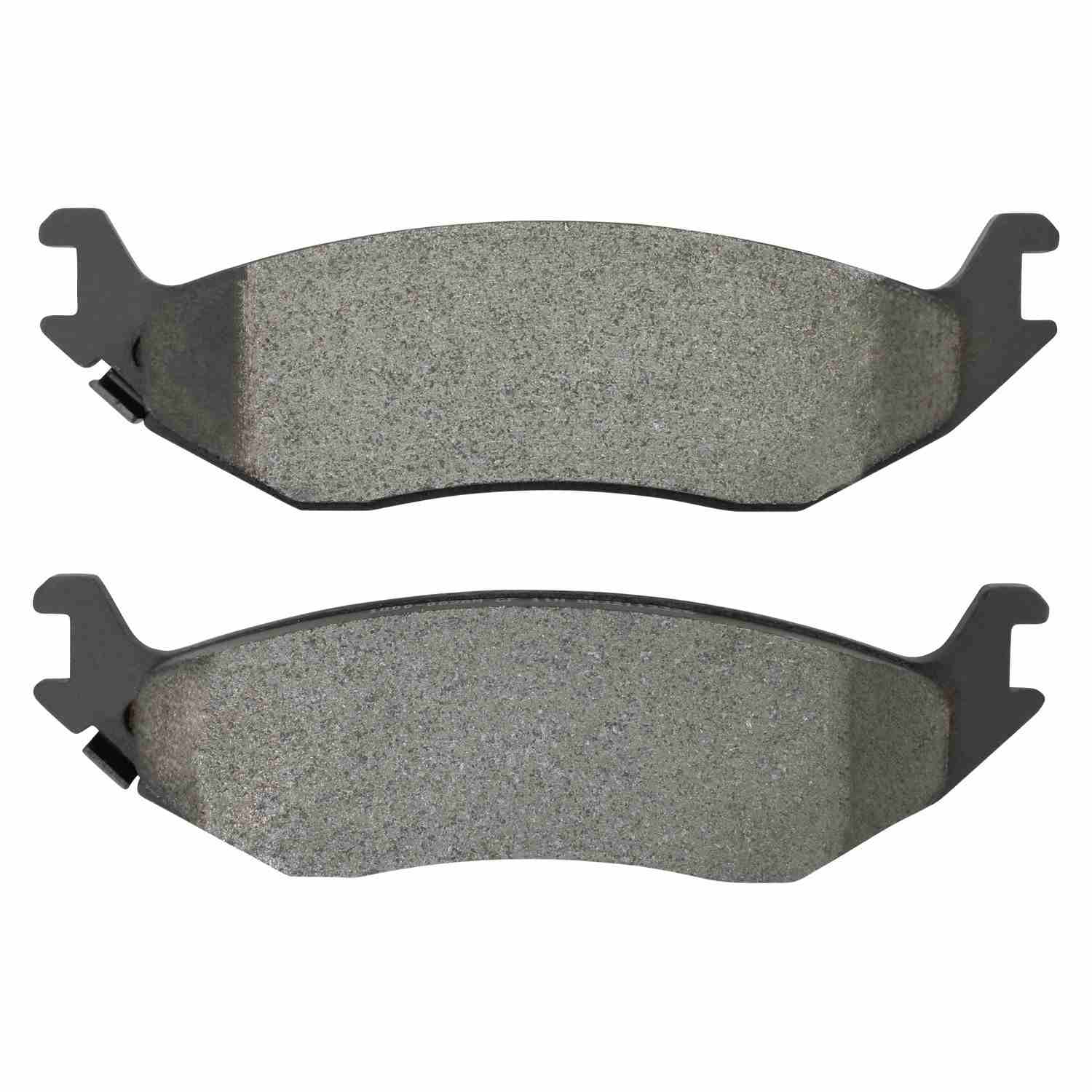 Front View of Rear Disc Brake Pad Set MPA 1000-0898M