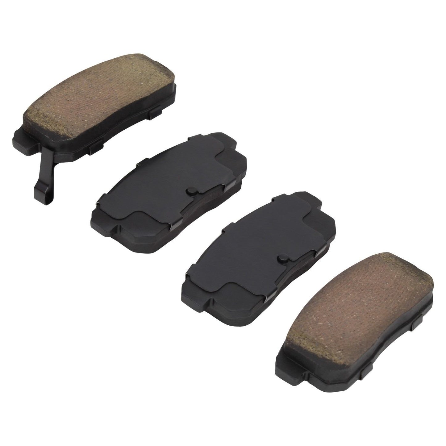 Angle View of Rear Disc Brake Pad Set MPA 1000-0900C