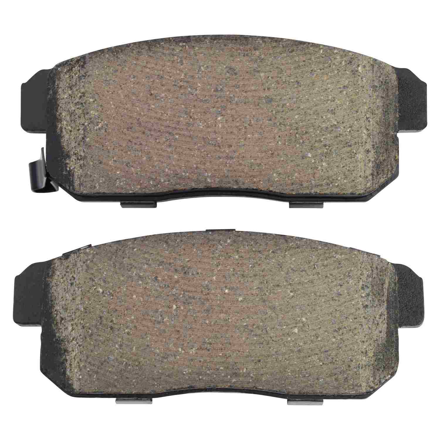 Front View of Rear Disc Brake Pad Set MPA 1000-0900C