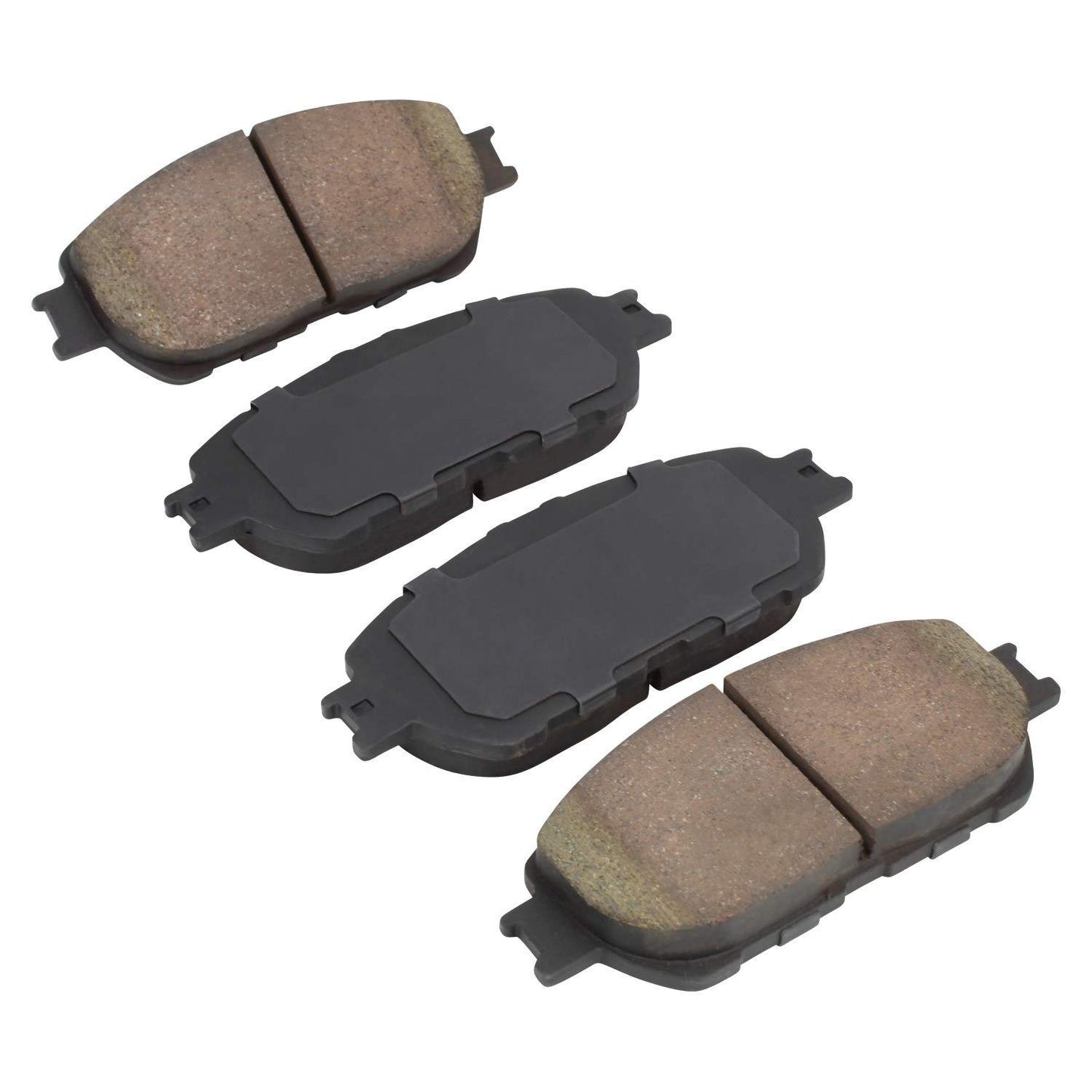 Angle View of Front Disc Brake Pad Set MPA 1000-0906AC