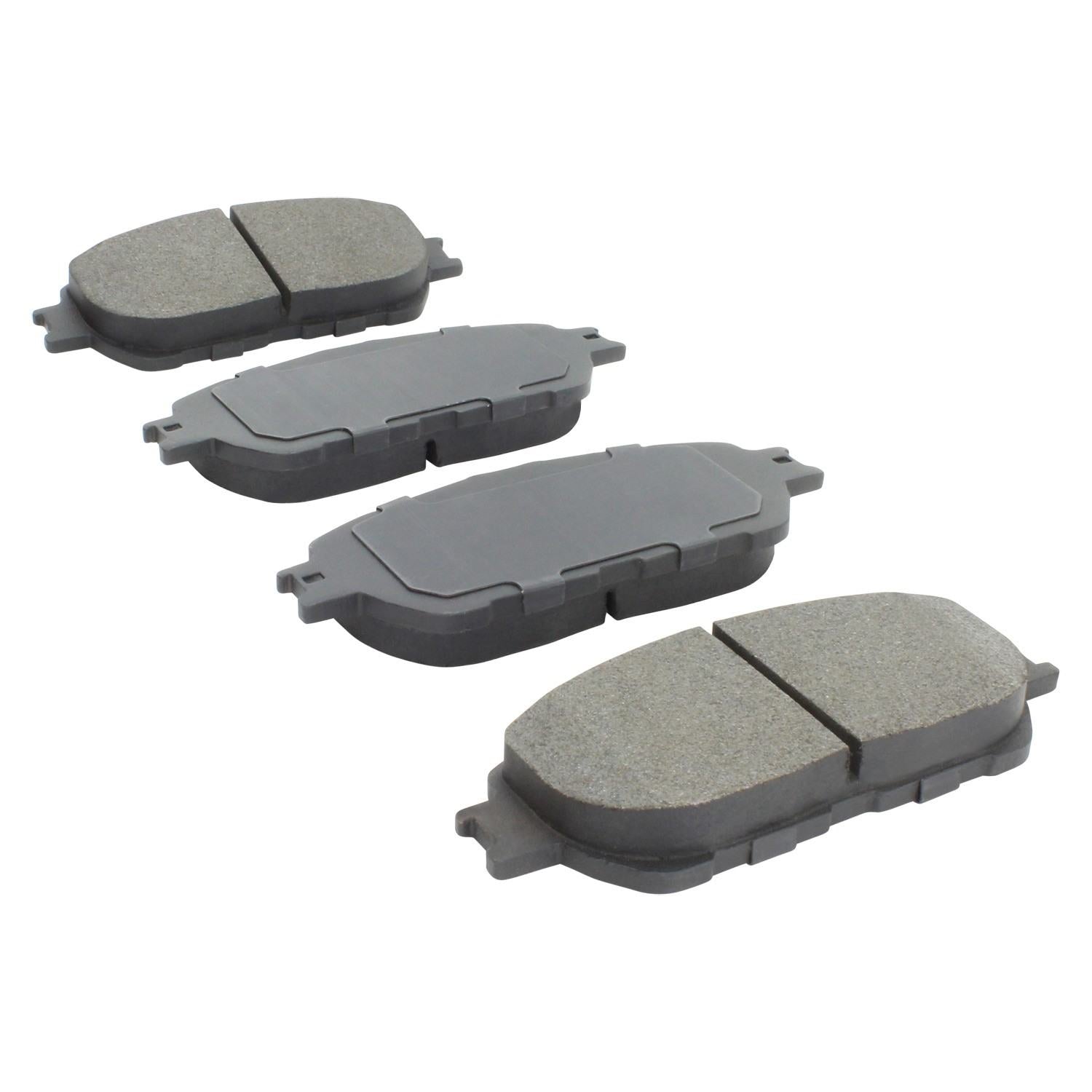 Angle View of Front Disc Brake Pad Set MPA 1000-0906AM