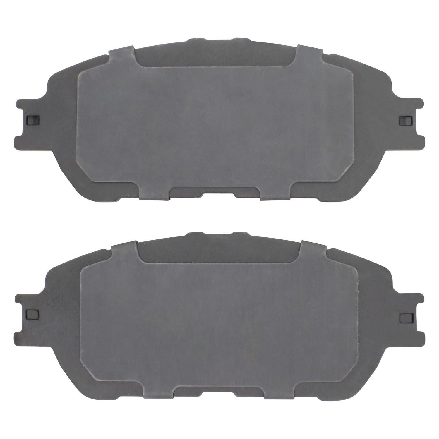 Back View of Front Disc Brake Pad Set MPA 1000-0906AM