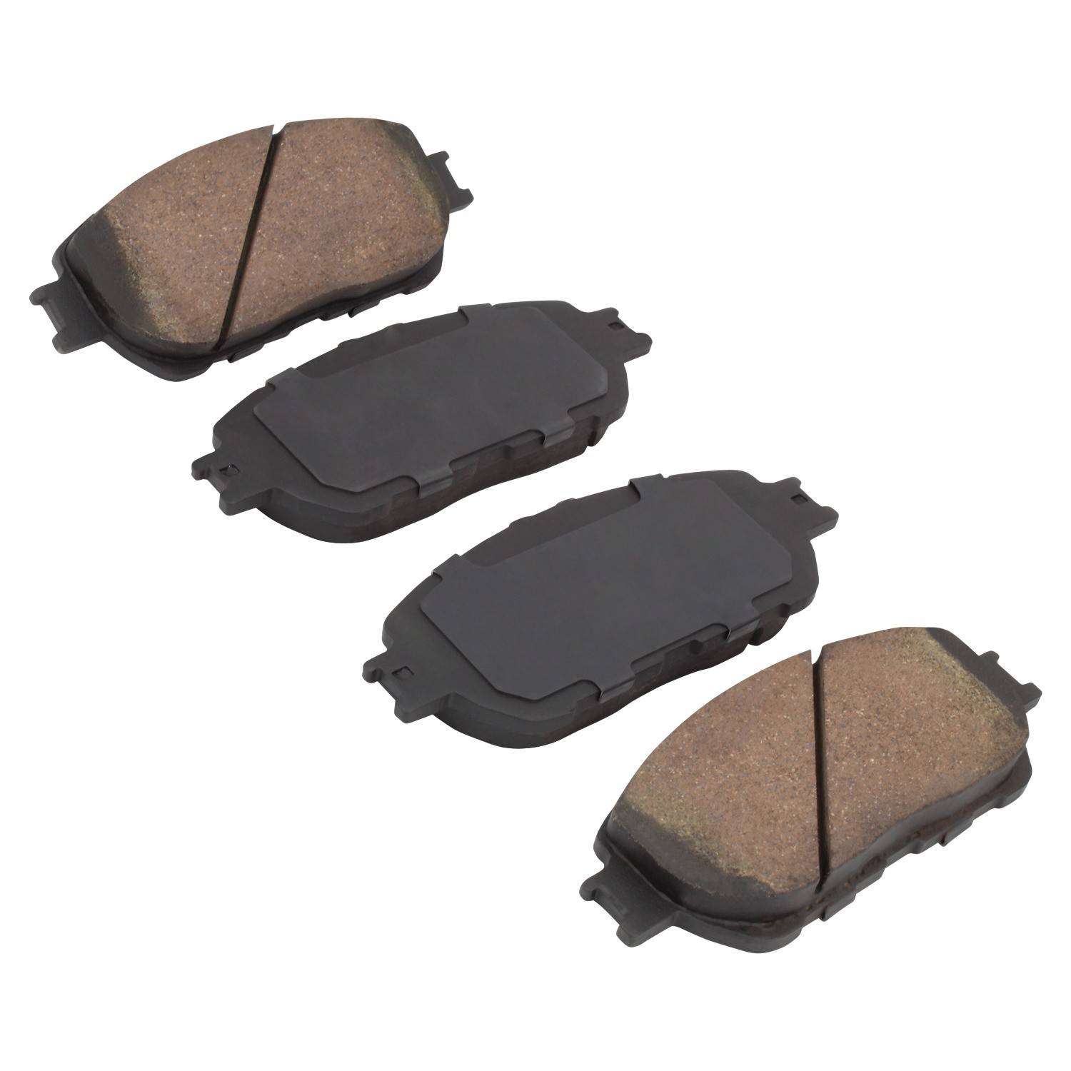 Angle View of Front Disc Brake Pad Set MPA 1000-0906C