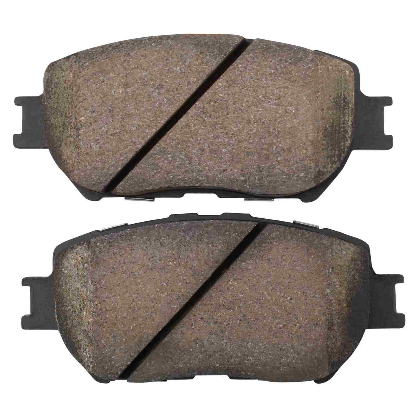 Front View of Front Disc Brake Pad Set MPA 1000-0908M