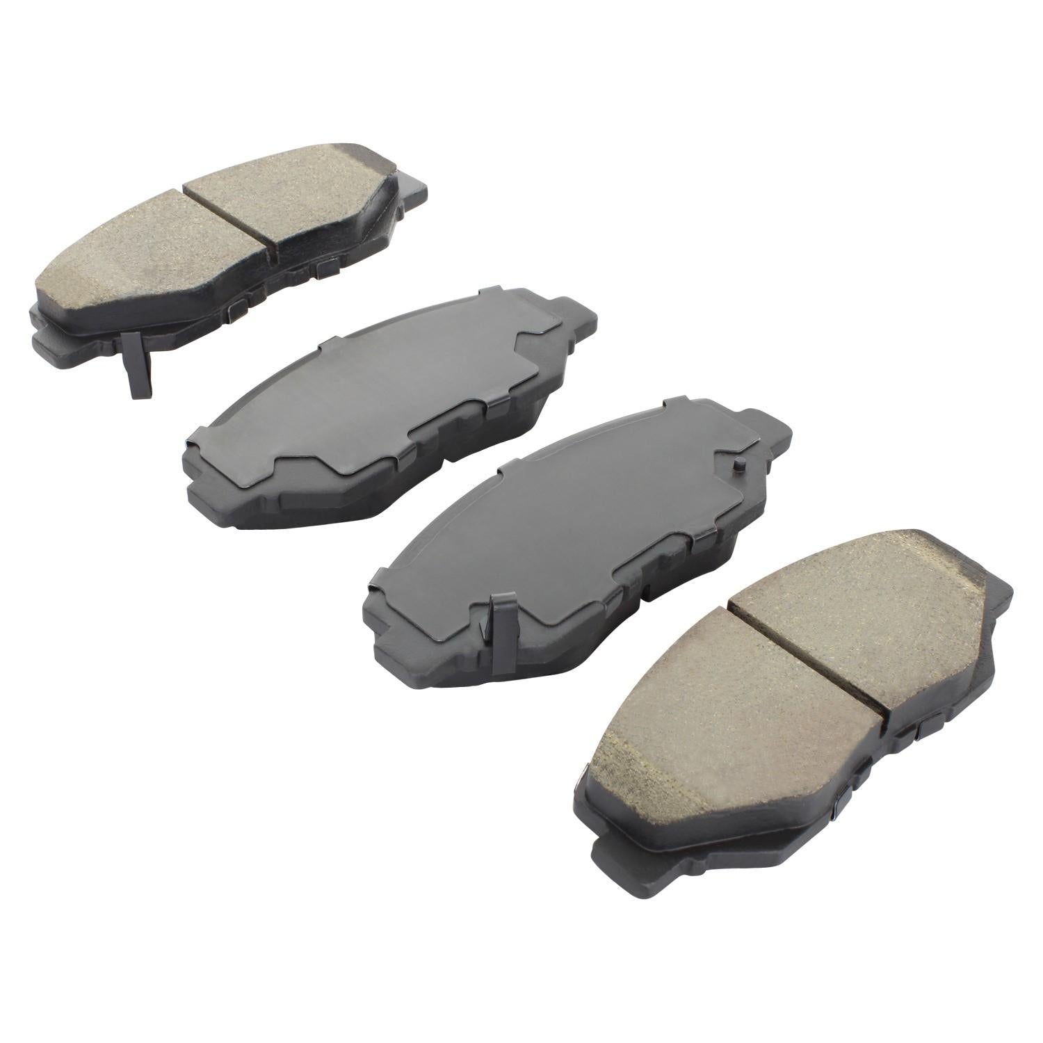 Angle View of Front Disc Brake Pad Set MPA 1000-0914C