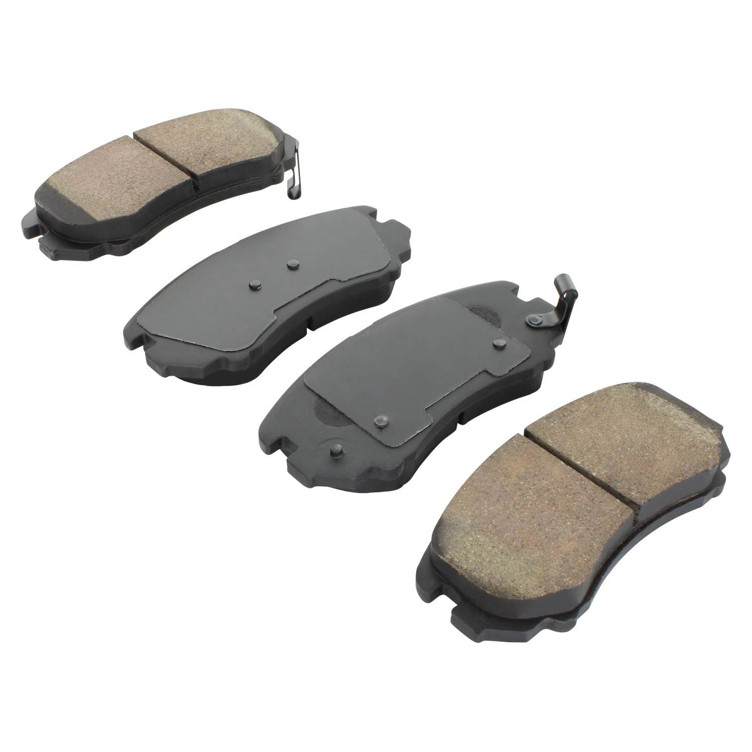 Angle View of Front Disc Brake Pad Set MPA 1000-0924C