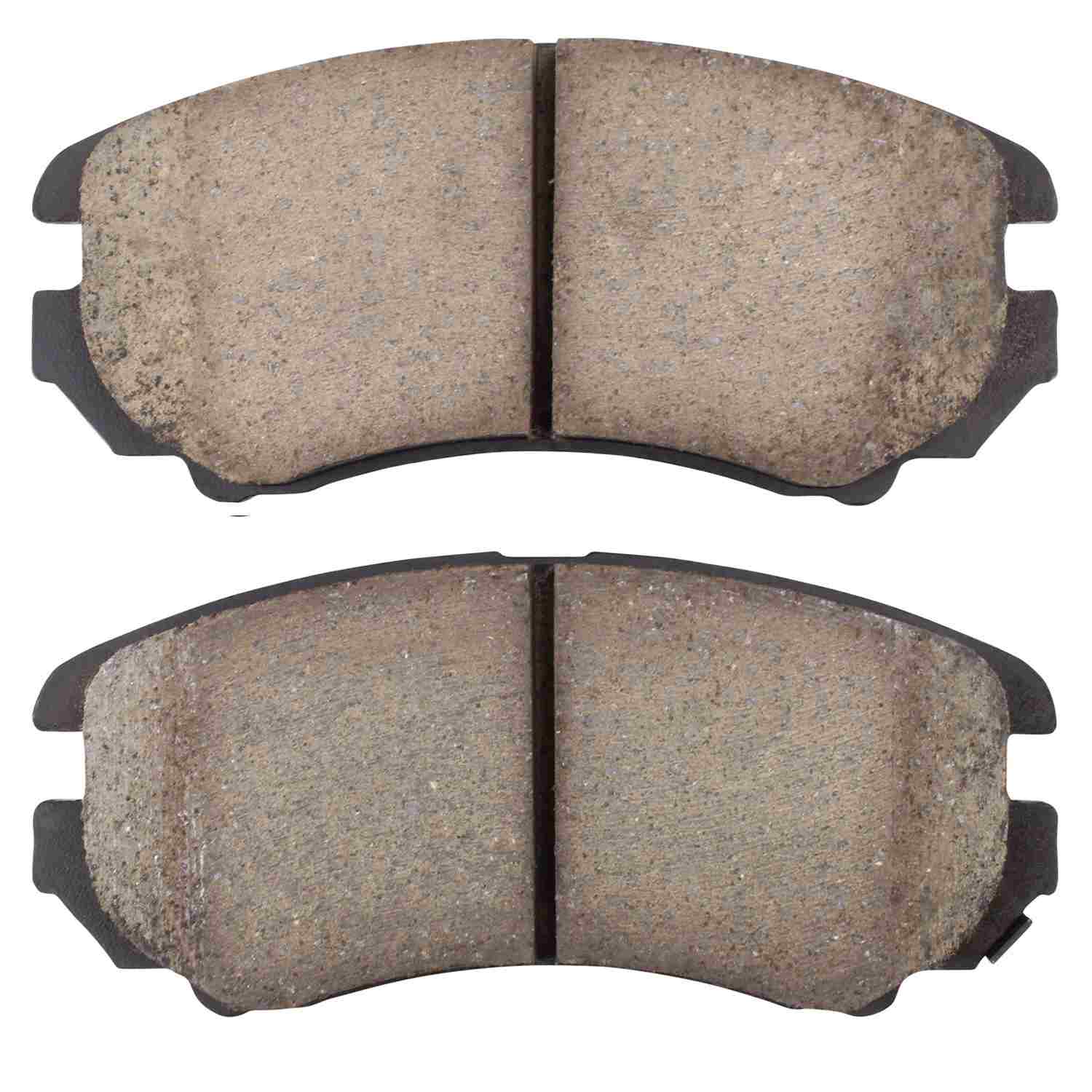 Front View of Front Disc Brake Pad Set MPA 1000-0924M