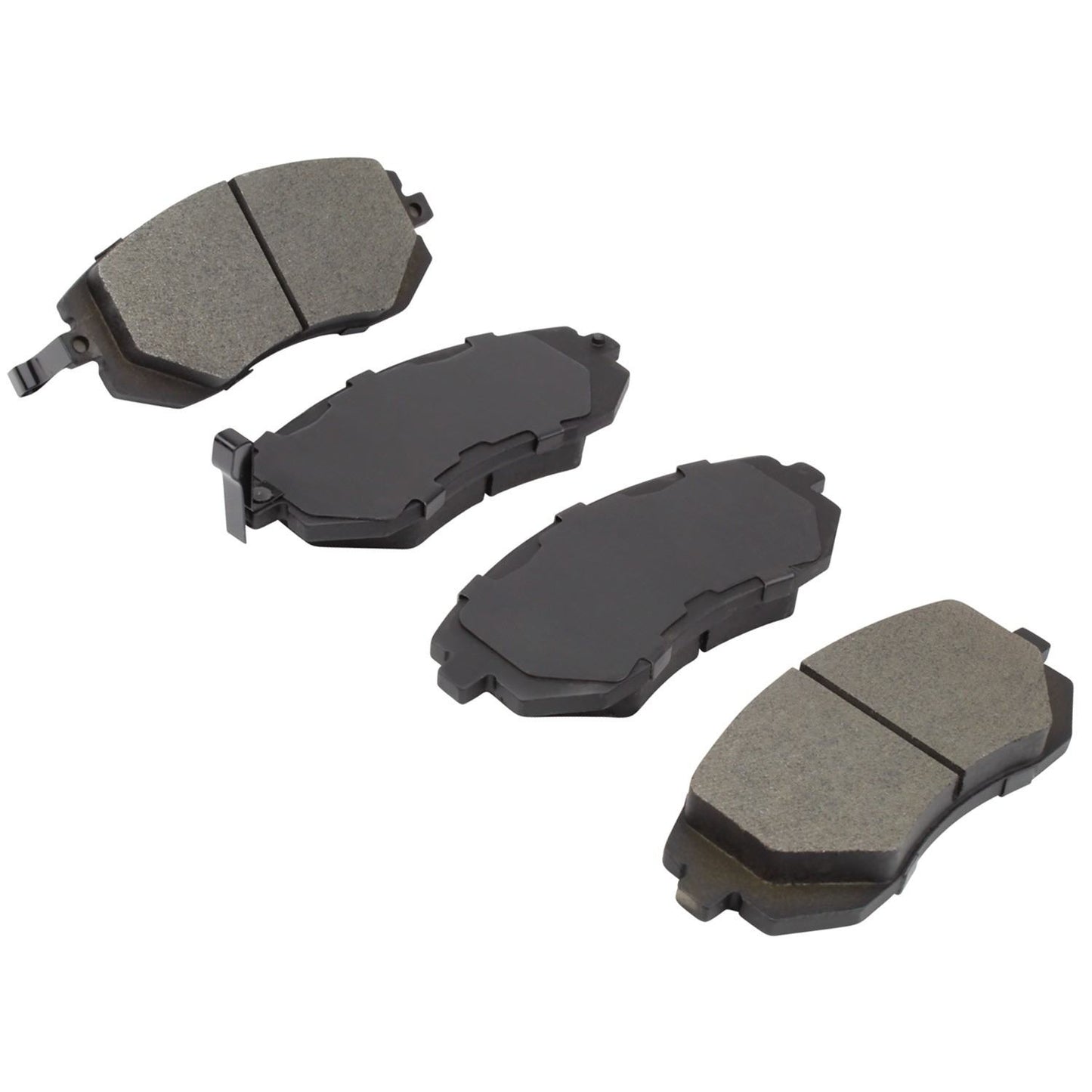 Angle View of Front Disc Brake Pad Set MPA 1000-0929M