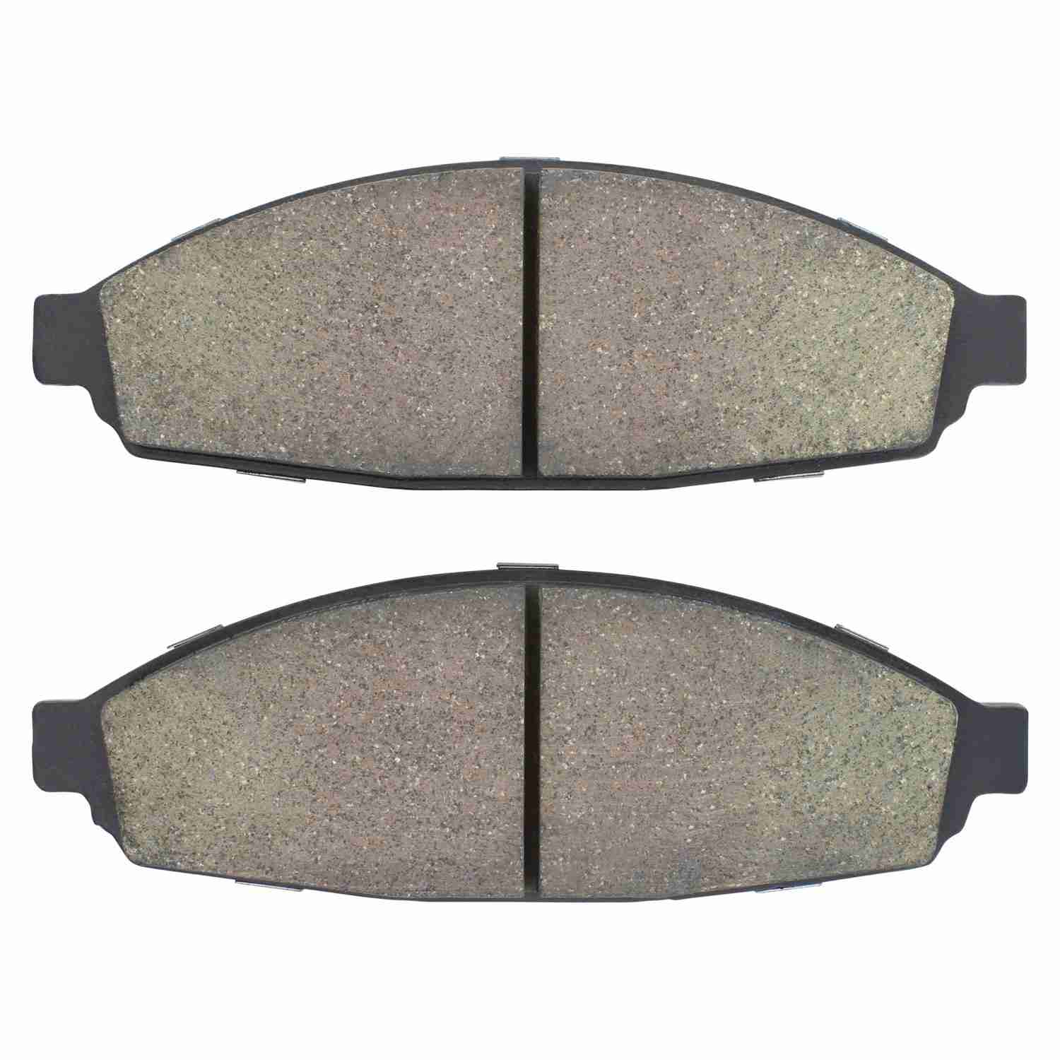 Front View of Front Disc Brake Pad Set MPA 1000-0931C