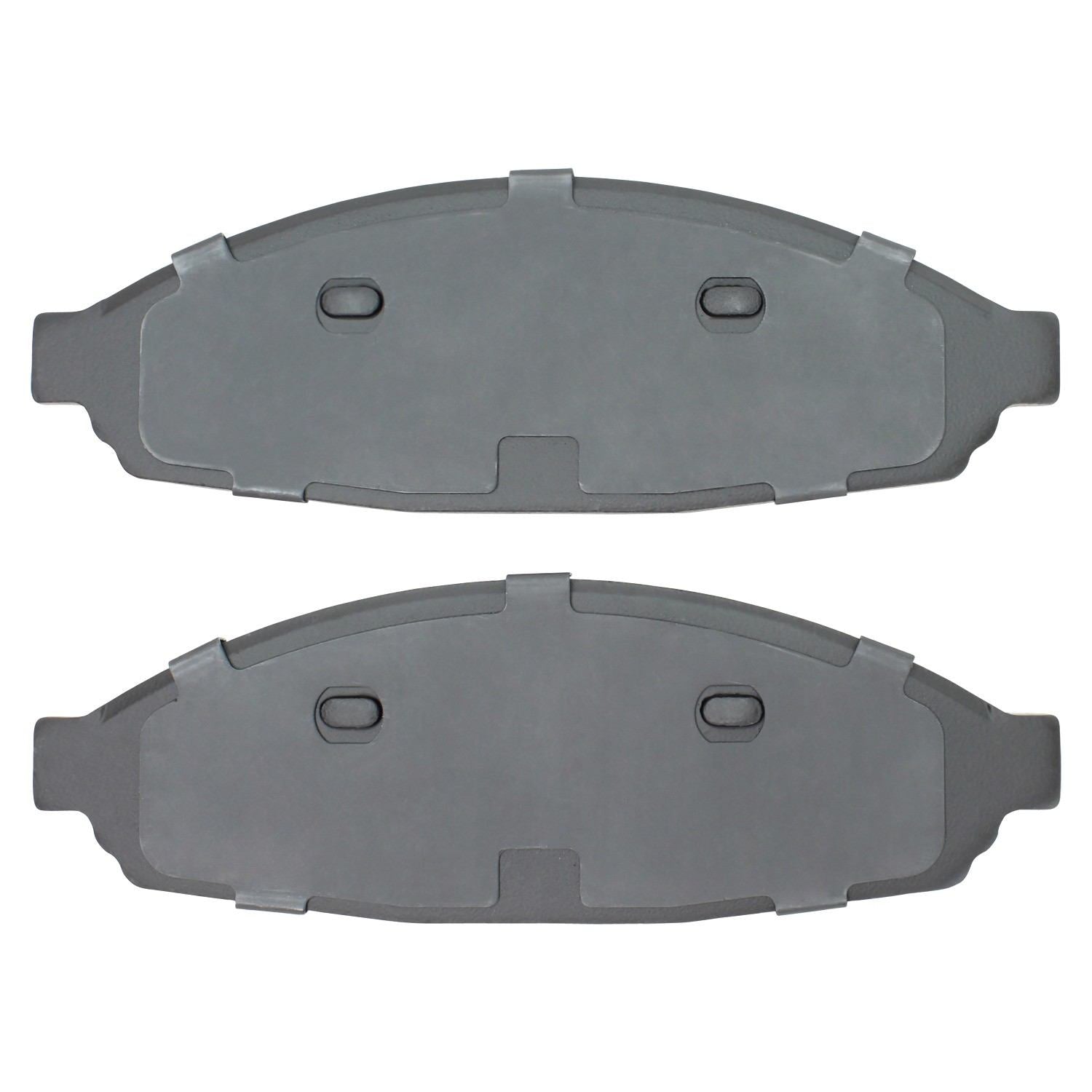 Back View of Front Disc Brake Pad Set MPA 1000-0931M