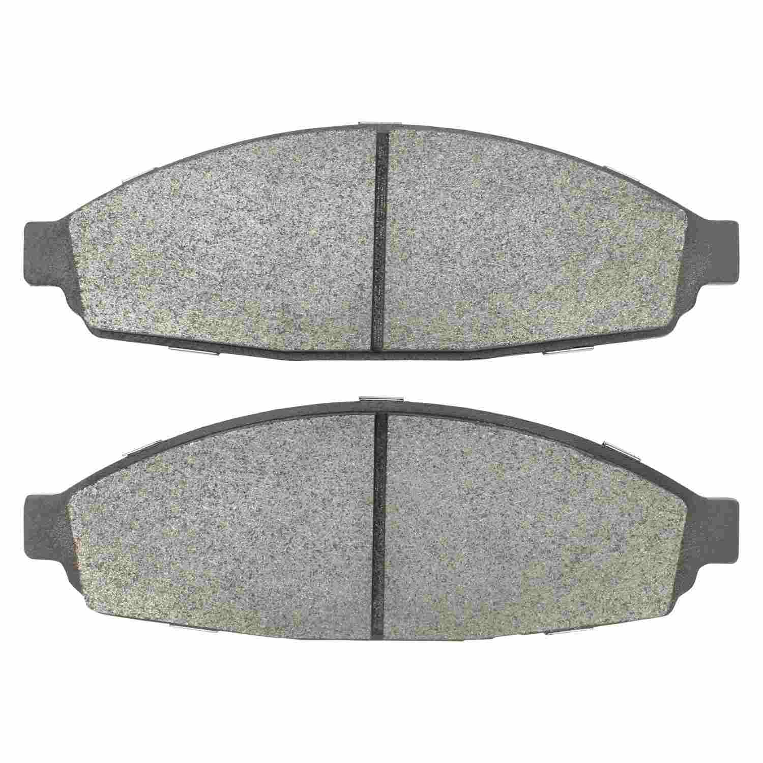 Front View of Front Disc Brake Pad Set MPA 1000-0931M