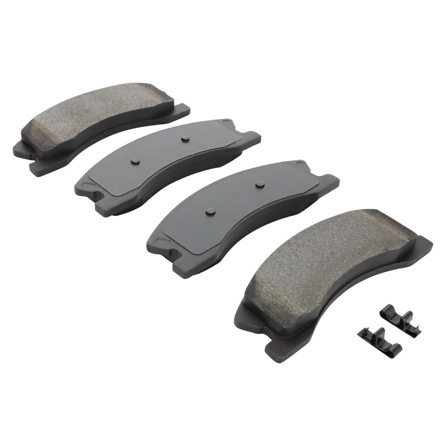 Angle View of Front Disc Brake Pad Set MPA 1000-0945M