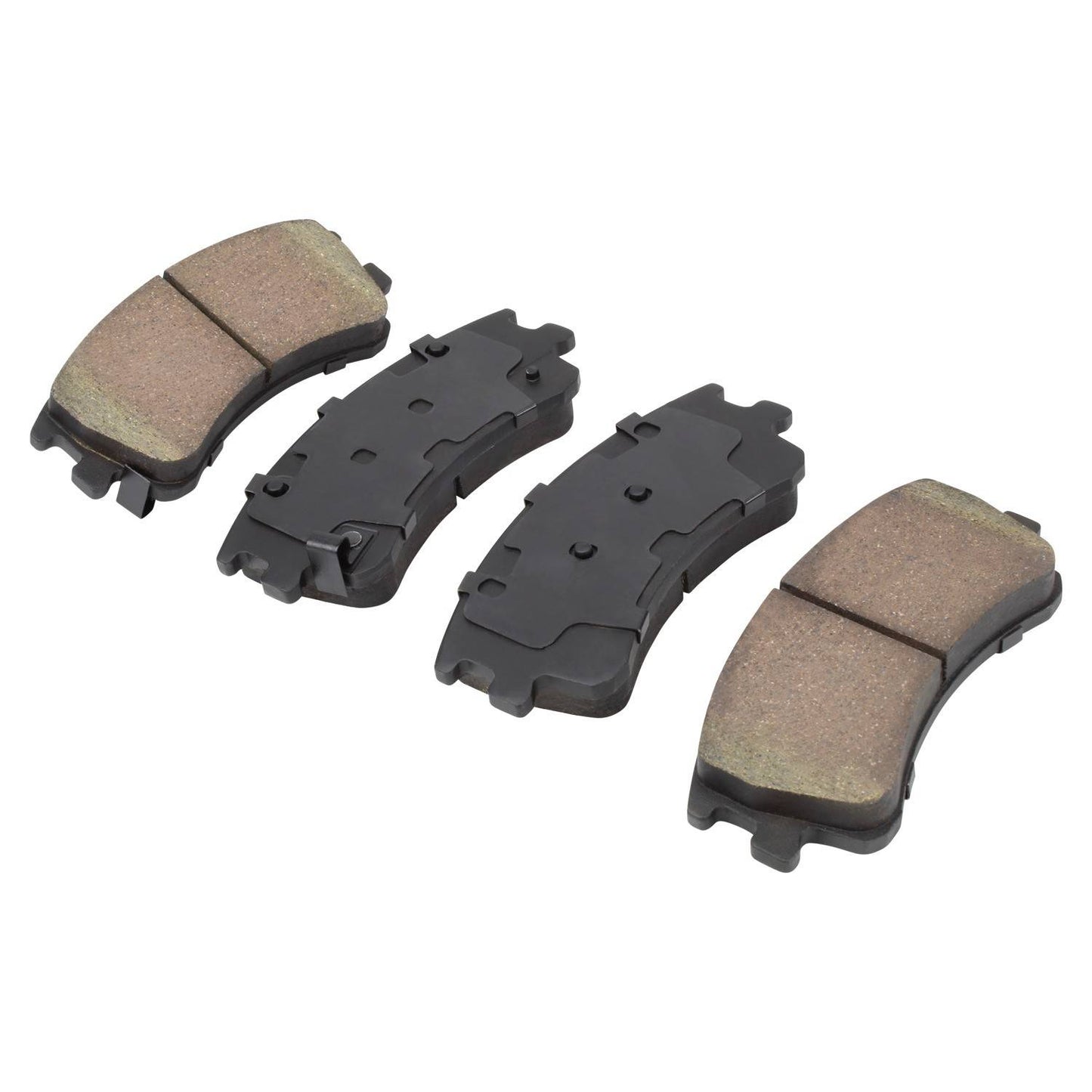 Angle View of Front Disc Brake Pad Set MPA 1000-0957C