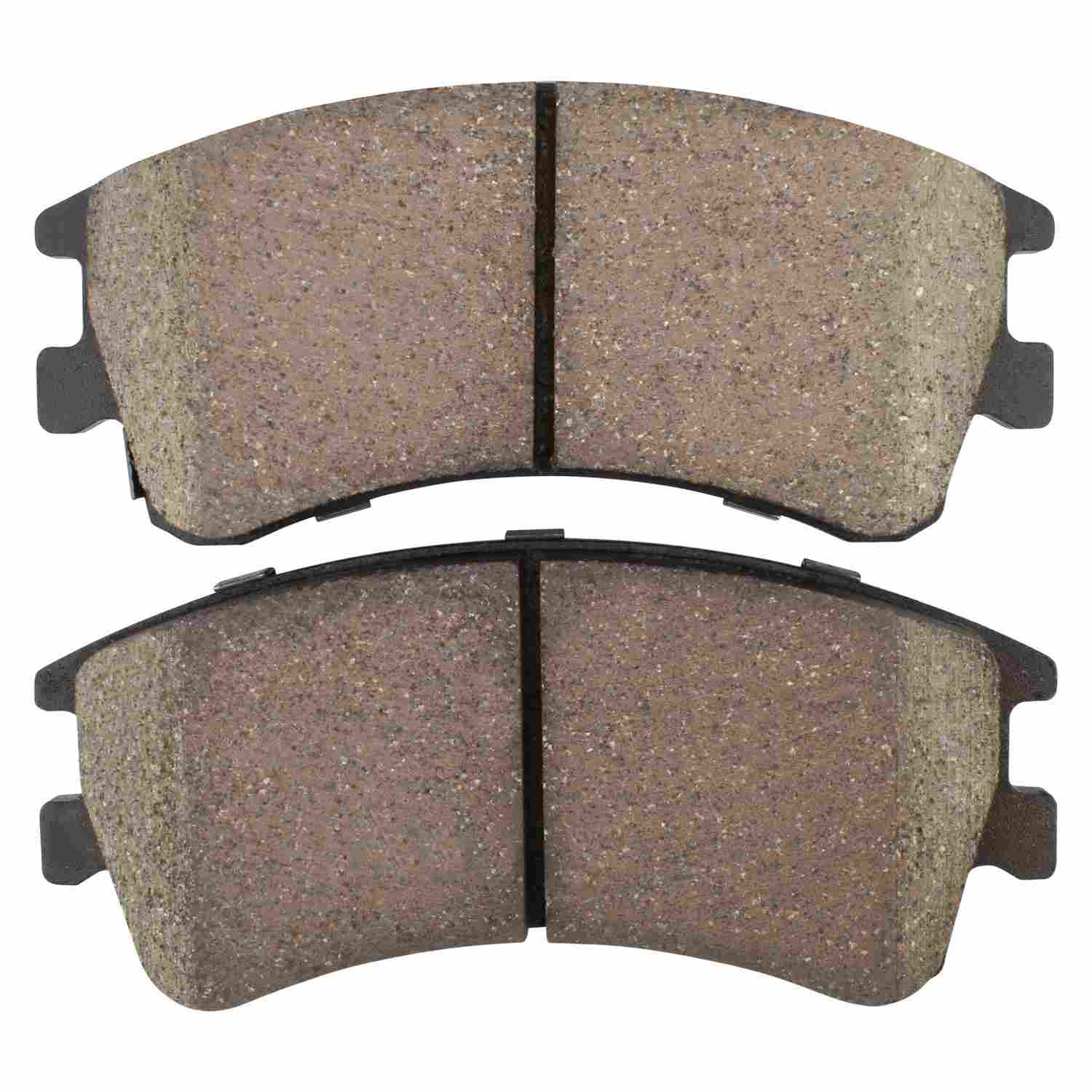 Front View of Front Disc Brake Pad Set MPA 1000-0957C