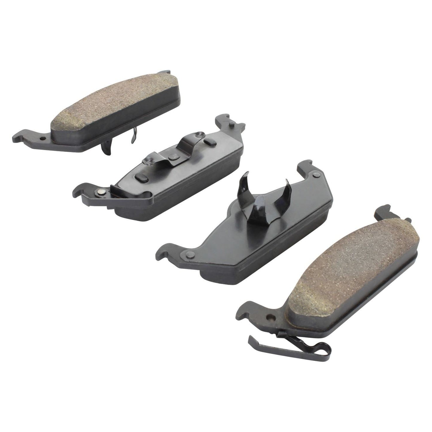 Angle View of Rear Disc Brake Pad Set MPA 1000-0963C