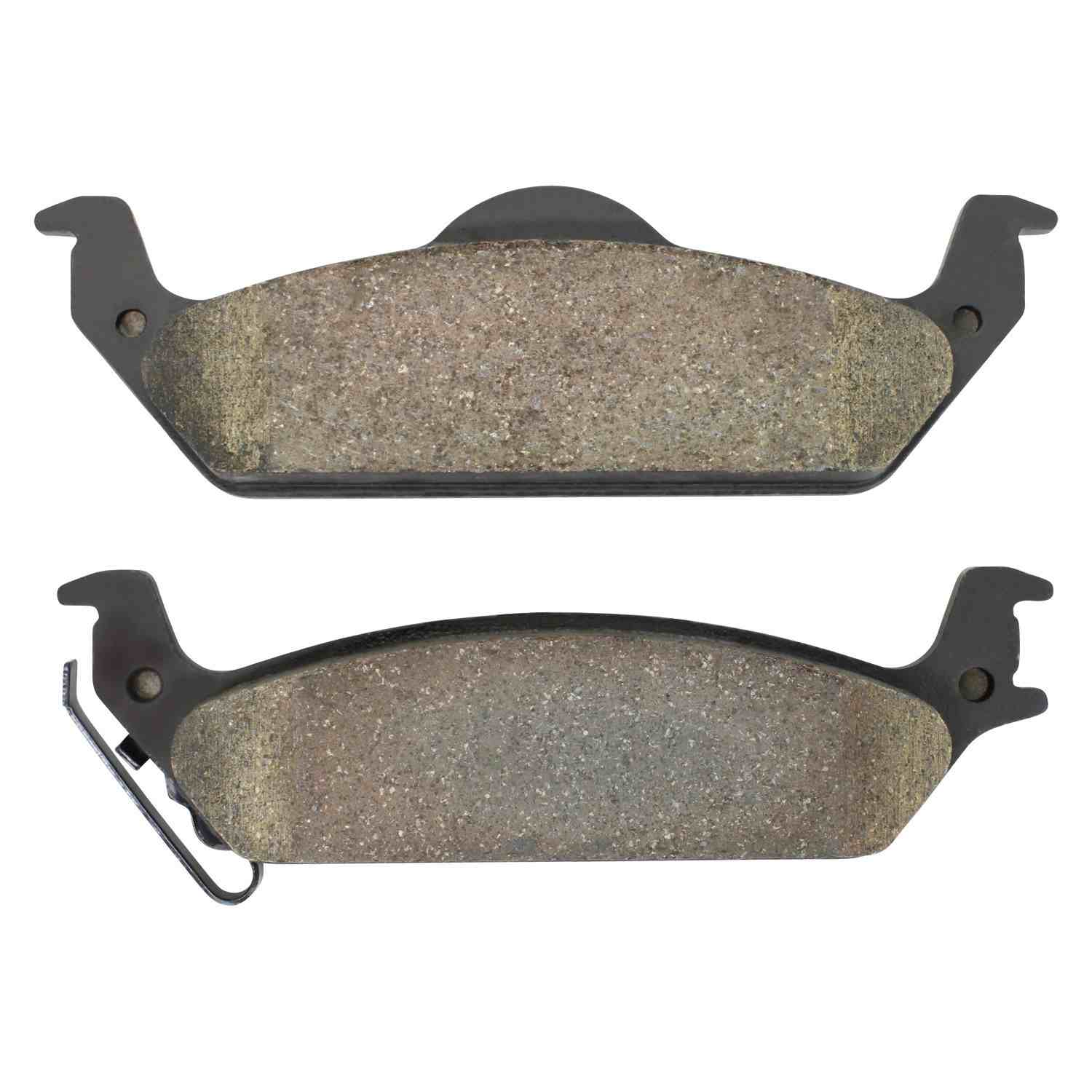 Front View of Rear Disc Brake Pad Set MPA 1000-0963C