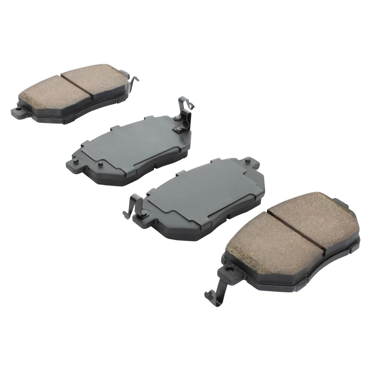 Angle View of Front Disc Brake Pad Set MPA 1000-0969C