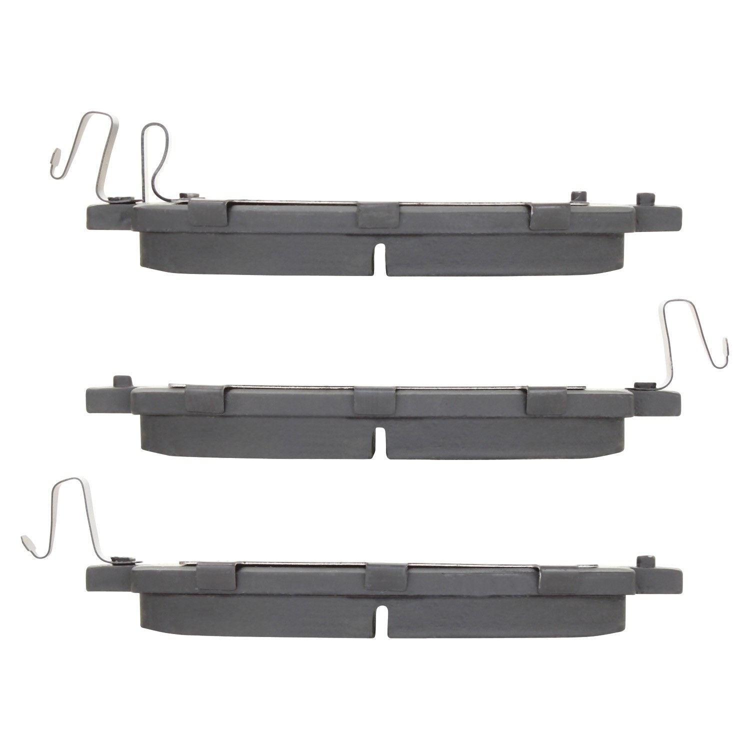 Top View of Front Disc Brake Pad Set MPA 1000-0969C