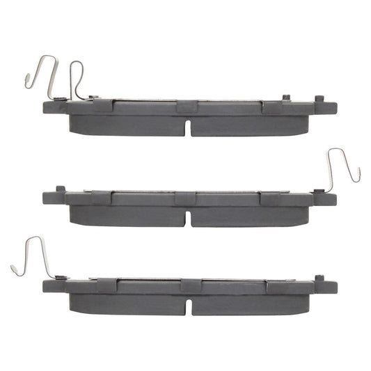 Top View of Front Disc Brake Pad Set MPA 1000-0969M