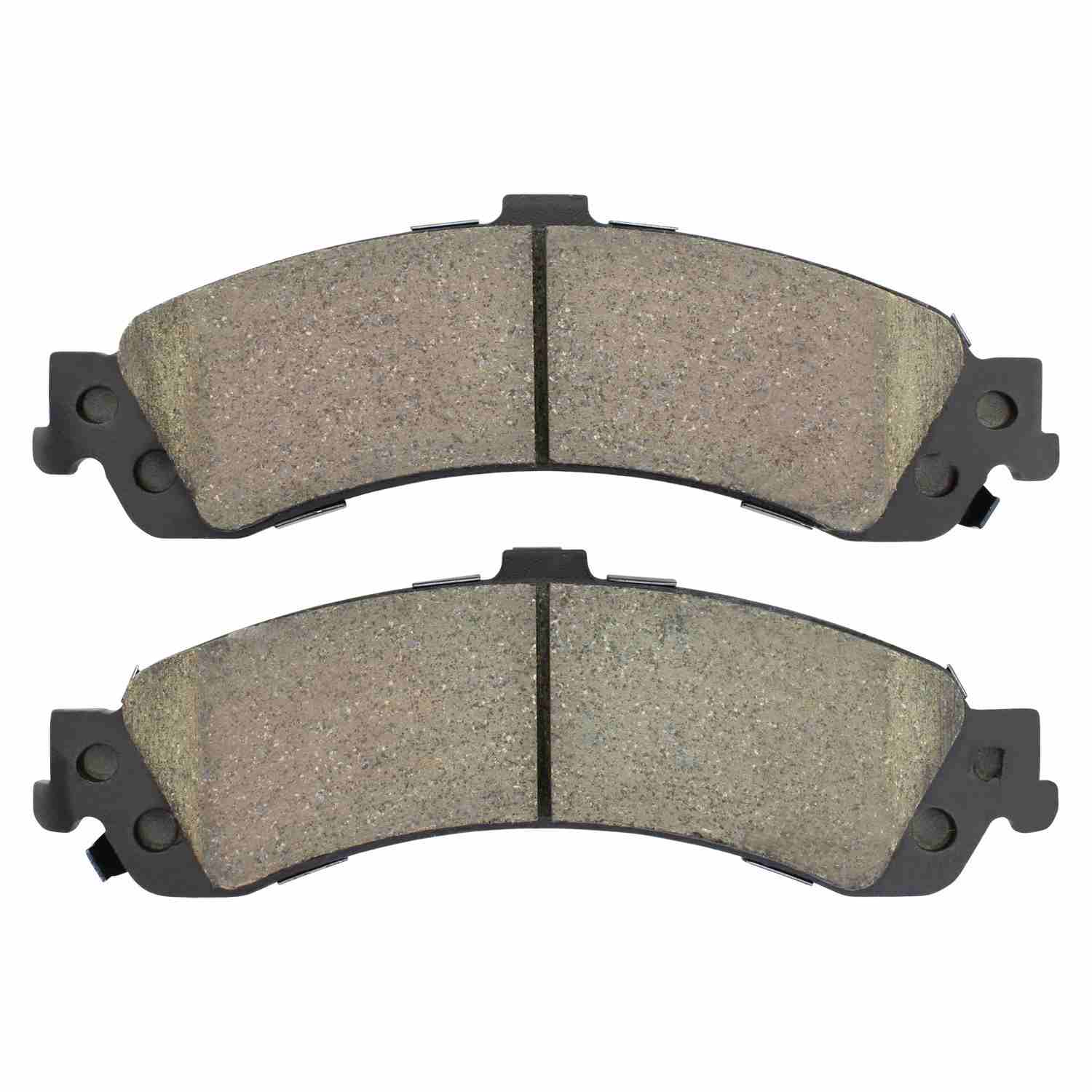 Front View of Rear Disc Brake Pad Set MPA 1000-0975C